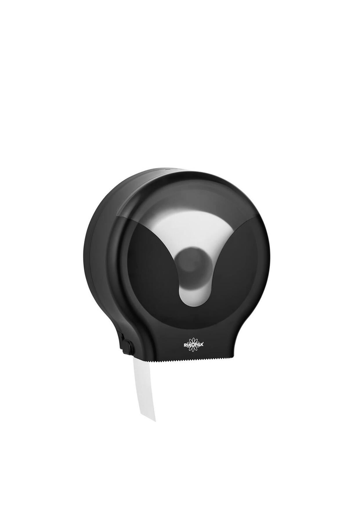 303823 Elite Mini Jumbo Toilet Paper Dispenser Black