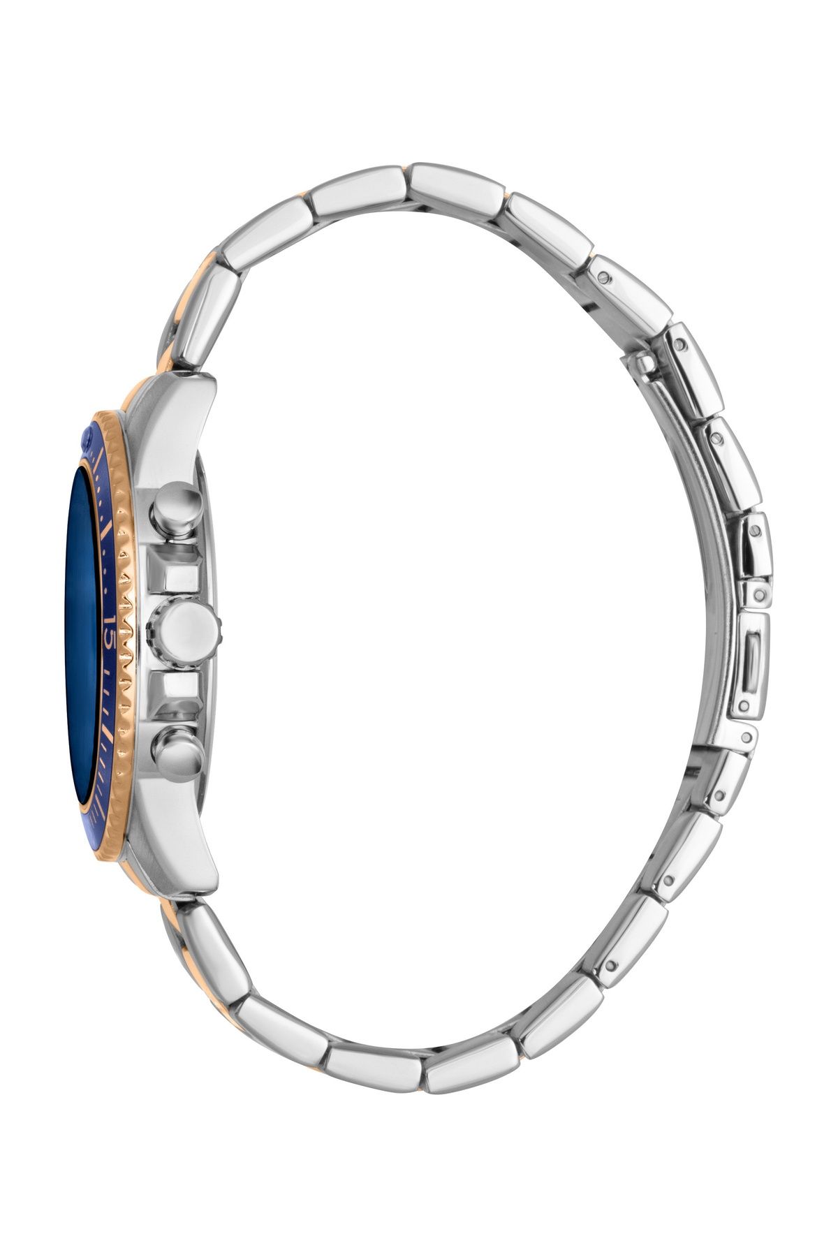 Esprit-Pánské hodinky ES1G373M0095 Hudson Navy Blue s tmavě modrým ciferníkem Quartzový mechanismus 3
