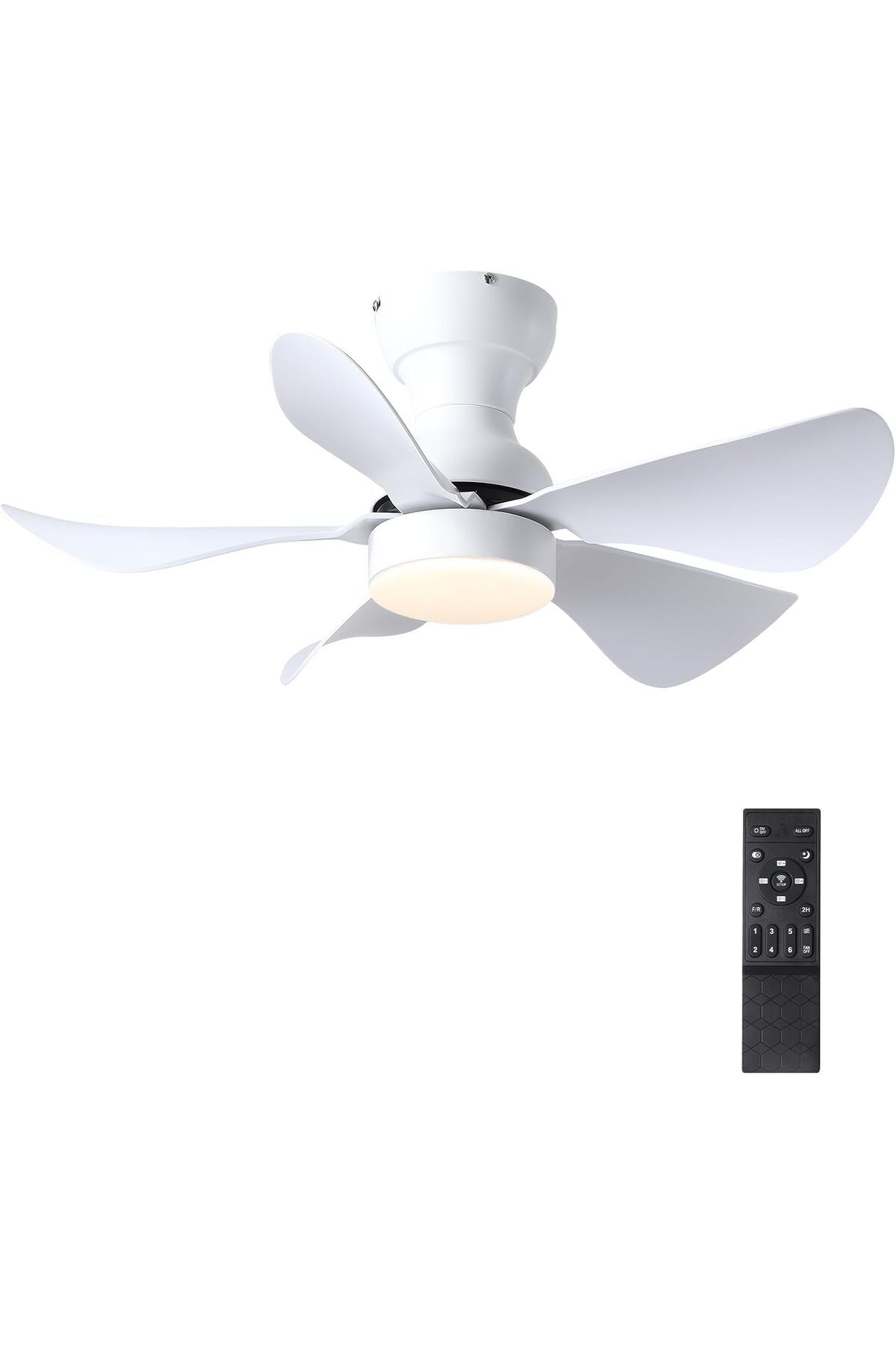 HOME LONDON BREEZE Tavan Vantilatörü ve LED Aydınlatma,Kısılabilir Işık, Uzaktan Kumandalı