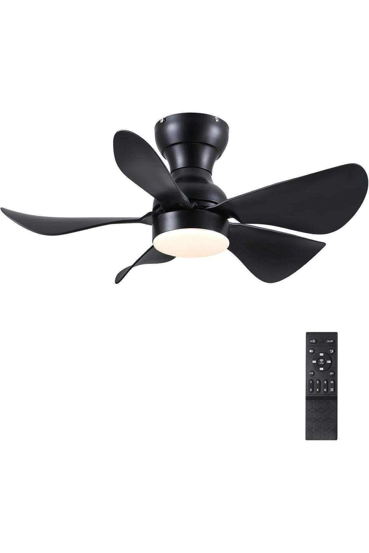 HOME LONDON BREEZE Tavan Vantilatörü ve LED Aydınlatma,Kısılabilir Işık, Uzaktan Kumandalı