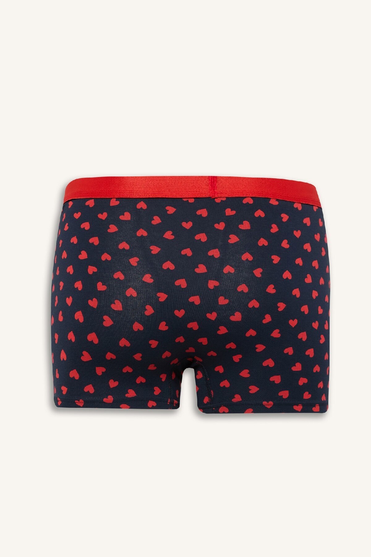 DeFacto-Valentine's Day Heart Patterned 3-Piece Boxers E2924Ax25Sp 3