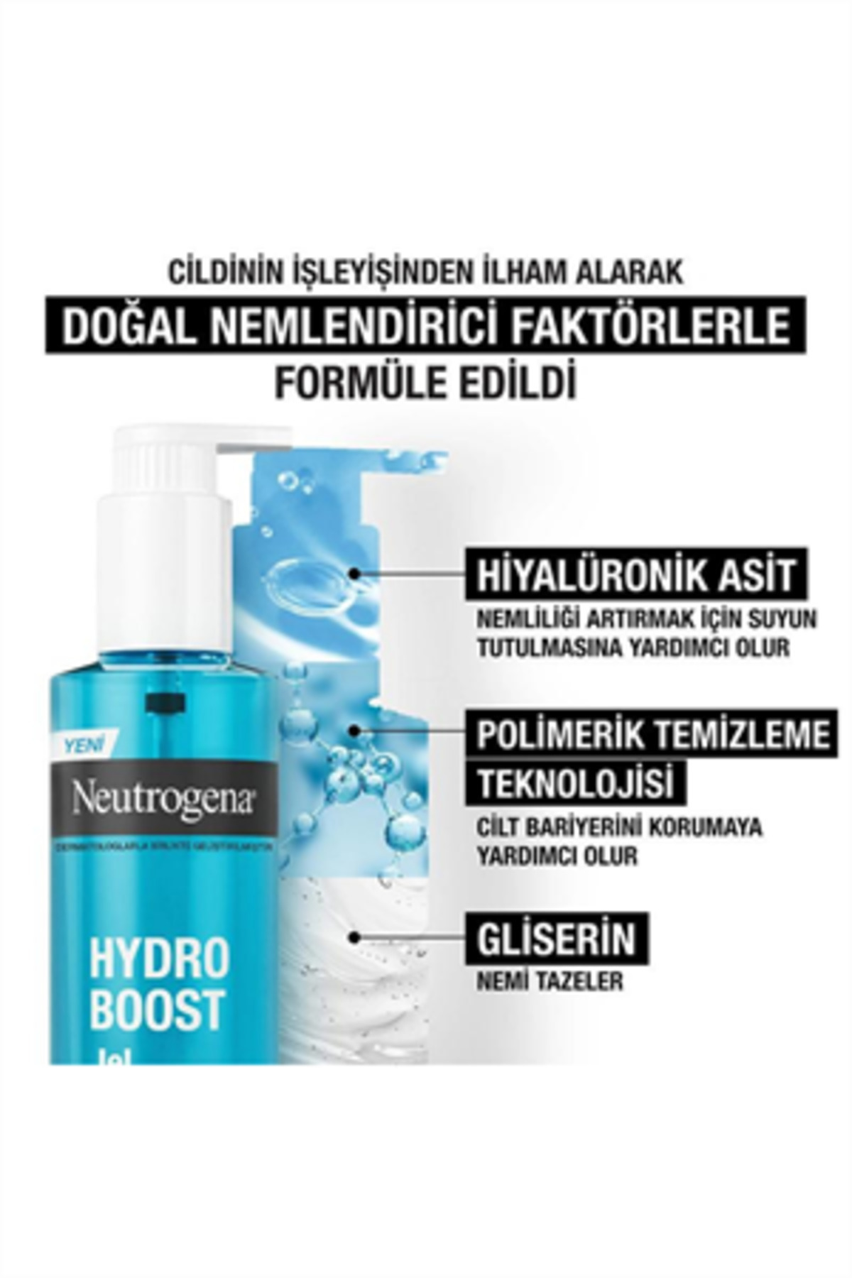 Neutrogena-Hydro Boost Cleansing Gel 200 ml 3