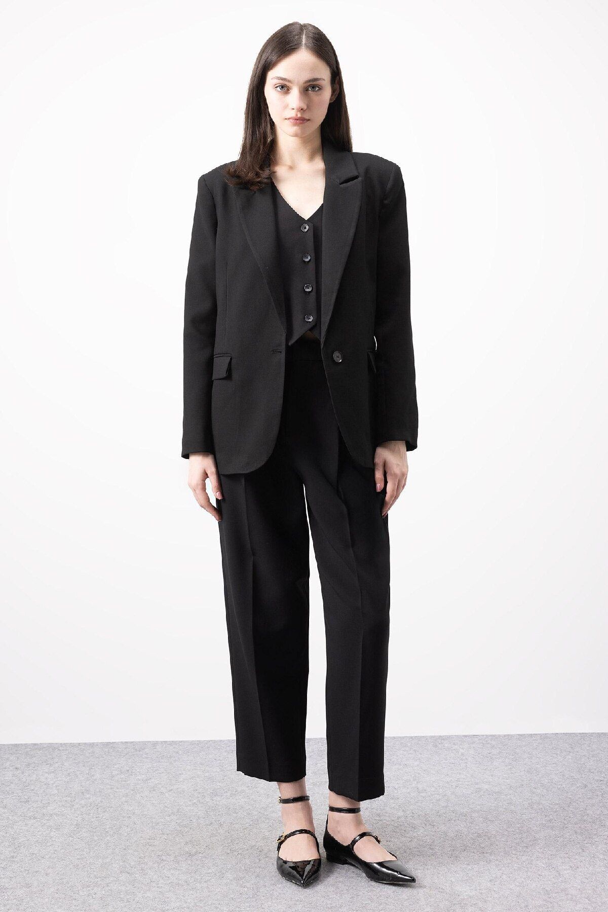 DeFacto-Oversize Wide Fit Blazer Jacket B0490AX25SP 7