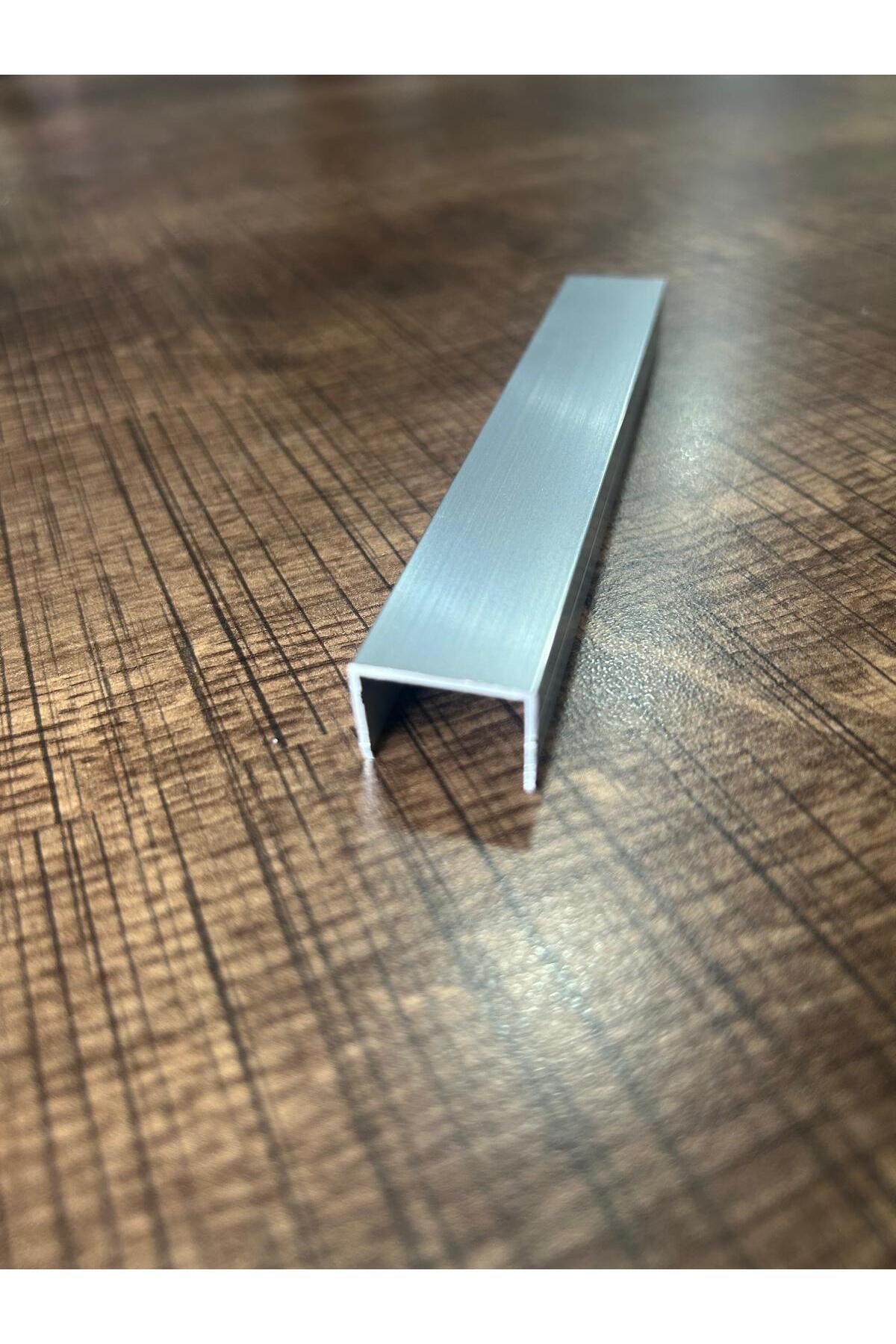 MKM DÜKKAN Eloksallı Alüminyum Kuluçka Makinesi U Kapama Profili / U Profil 3m