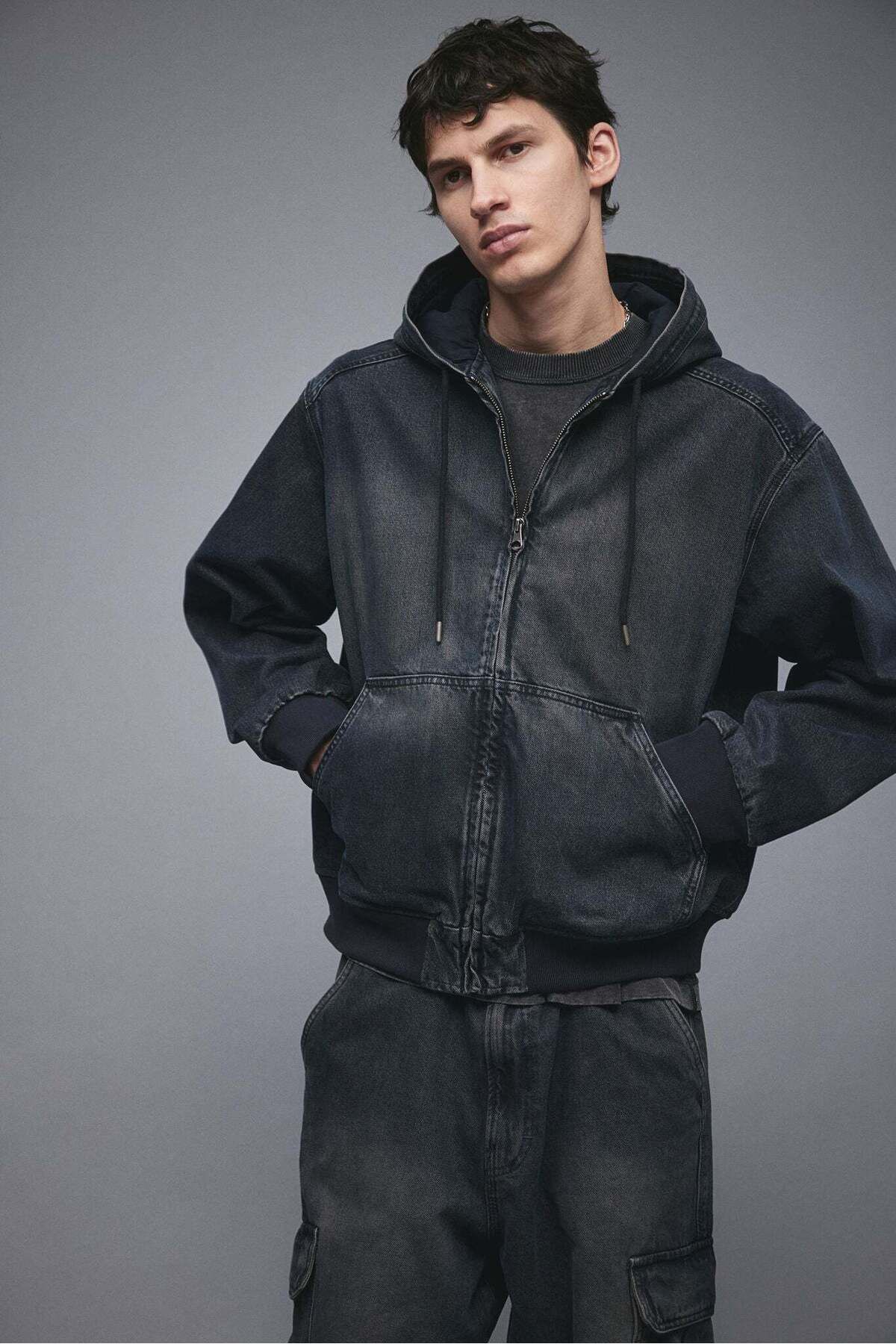 H&M-Regular Fit Zip-through jacket 2