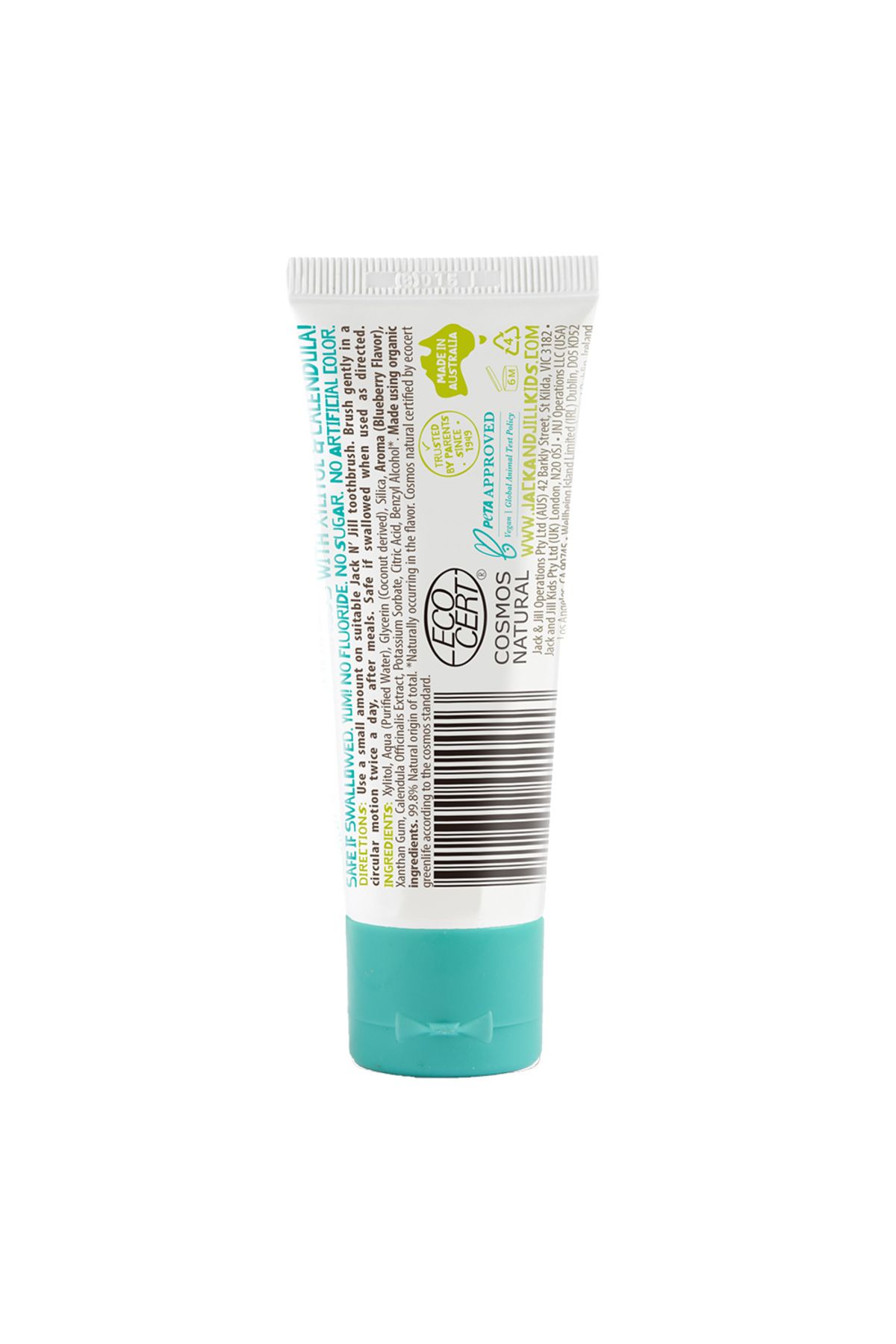 Jack N'Jill-Baby and Child Tooth Set - Elephant Toothbrush and Flavored Paste 4