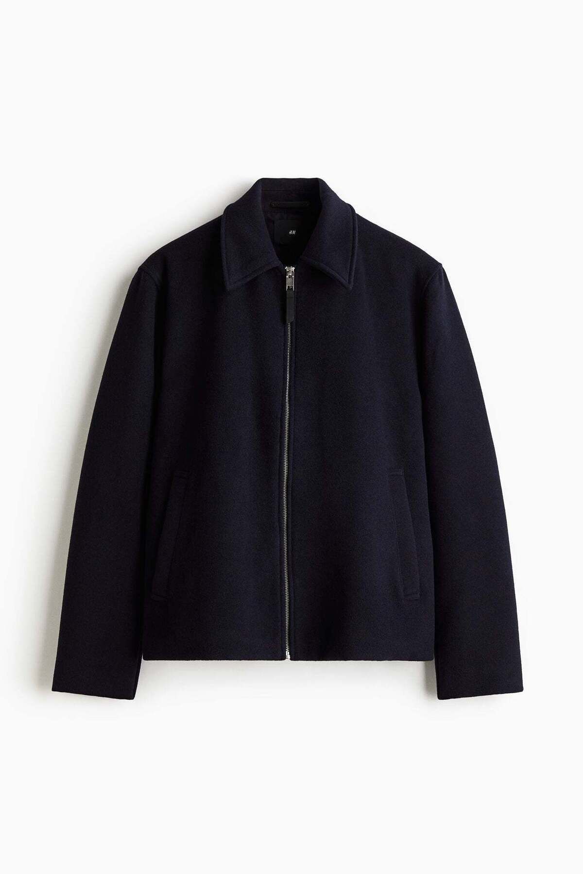 H&M-Regular Fit Wool-blend shacket 6