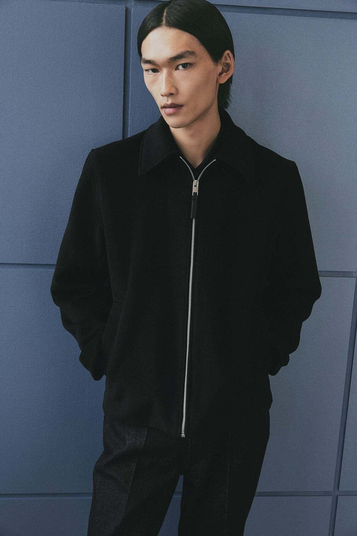H&M-Regular Fit Wool-blend shacket 5