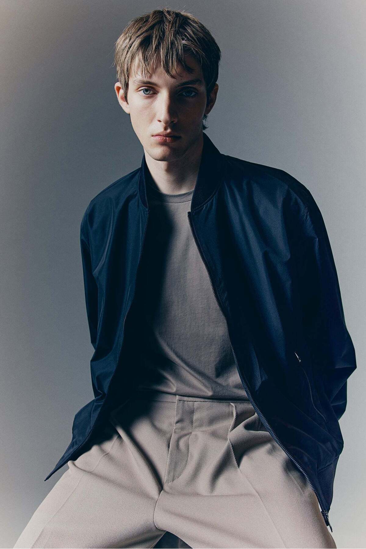 H&M-Regular Fit Lightweight bomber jacket 3