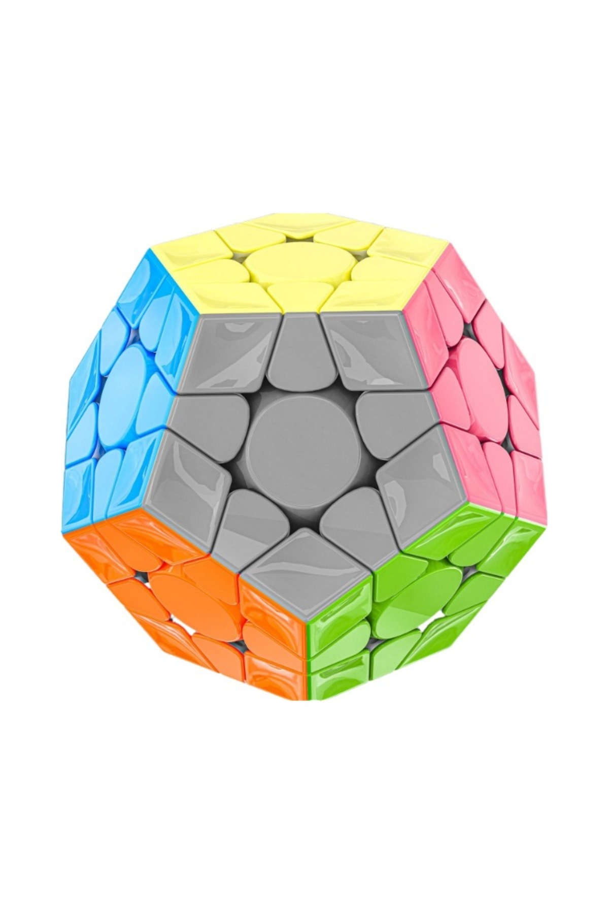 GAN-V2 (UV Coated) gray GAN Megaminx New UV Matte Mega Maglev 160 Original High Quality Speed Magic Cube 1