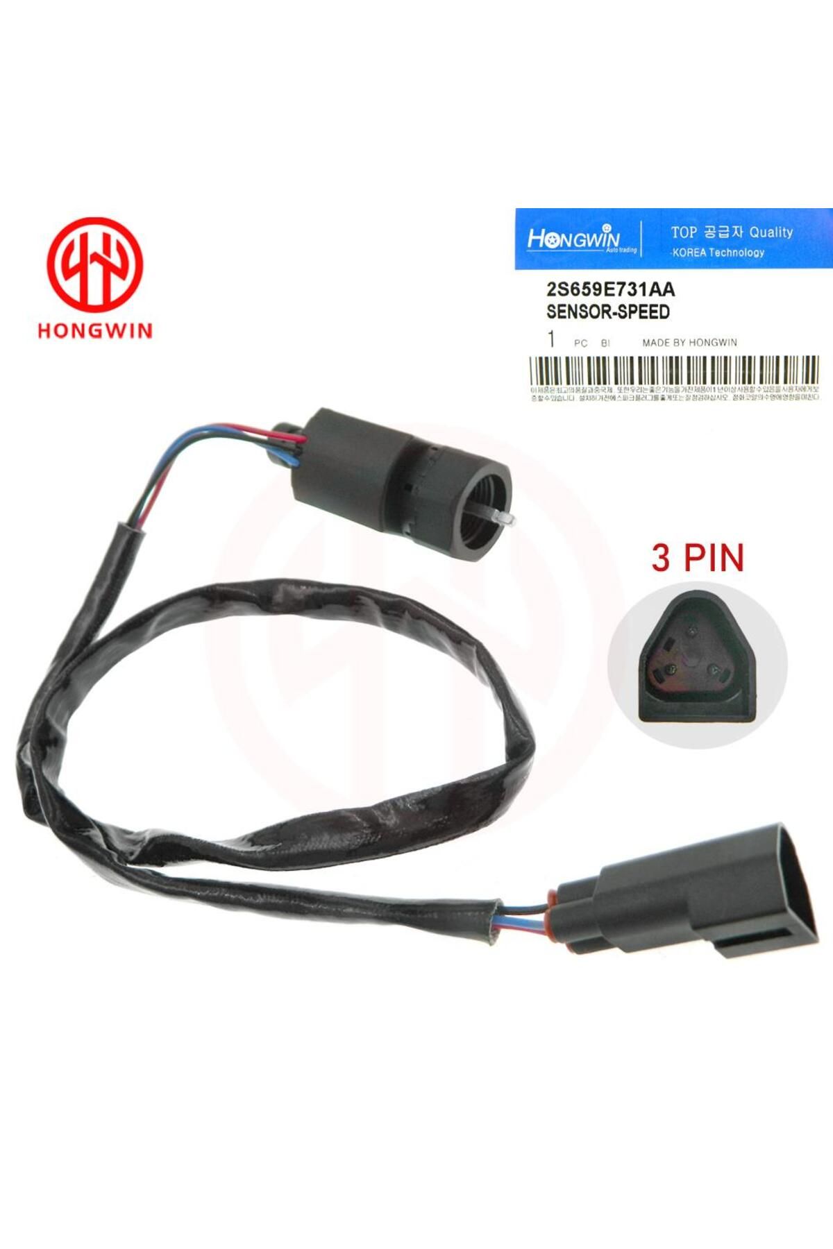 Choice-New 2S65-9E731-AA,2S65-9E731-AB Auto Speed Sensor for Ford FIESTA KA Hatchback 2S659E731AA 2S659E... 6