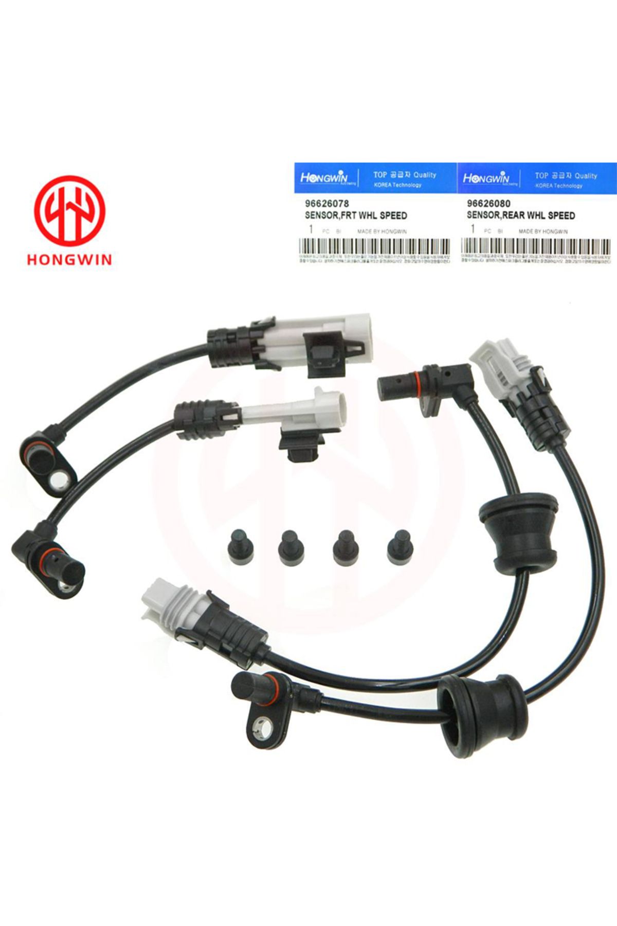 Choice-4pcs One Set ABS Wheel Speed Sensor Fits PPontiac Chevrolet Equinox Captiva SSaturn Opel 2007-201... 8
