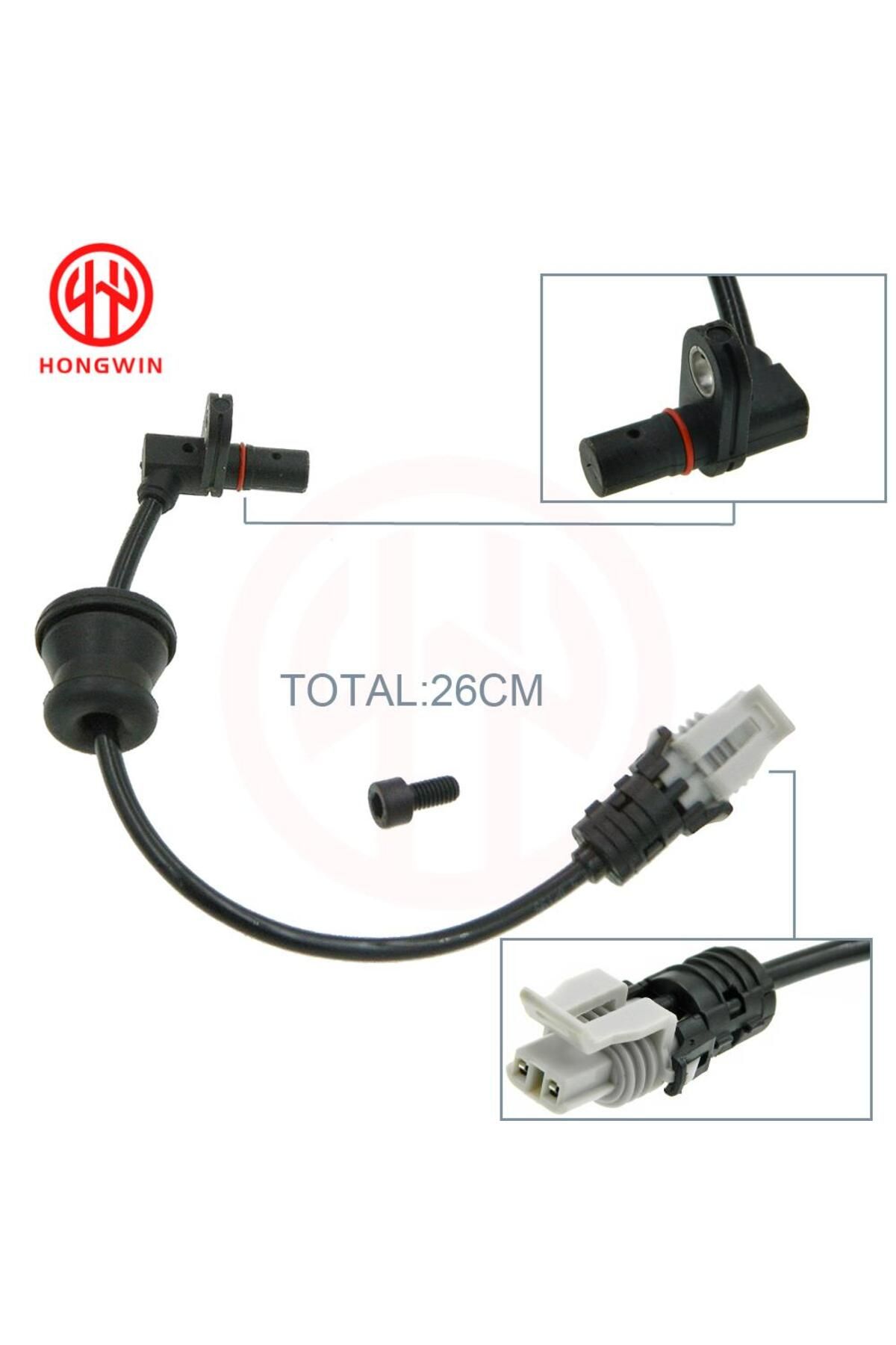 Choice-4pcs One Set ABS Wheel Speed Sensor Fits PPontiac Chevrolet Equinox Captiva SSaturn Opel 2007-201... 3