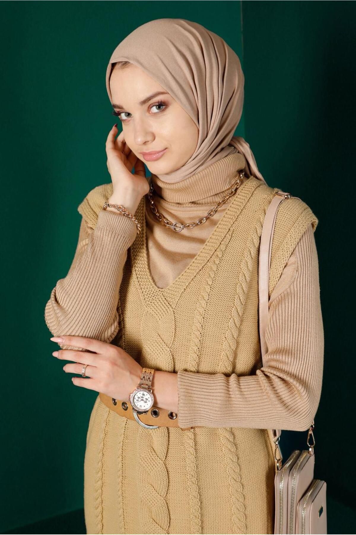 ژاکت بافتنی با جزئیات 43122 Alvina