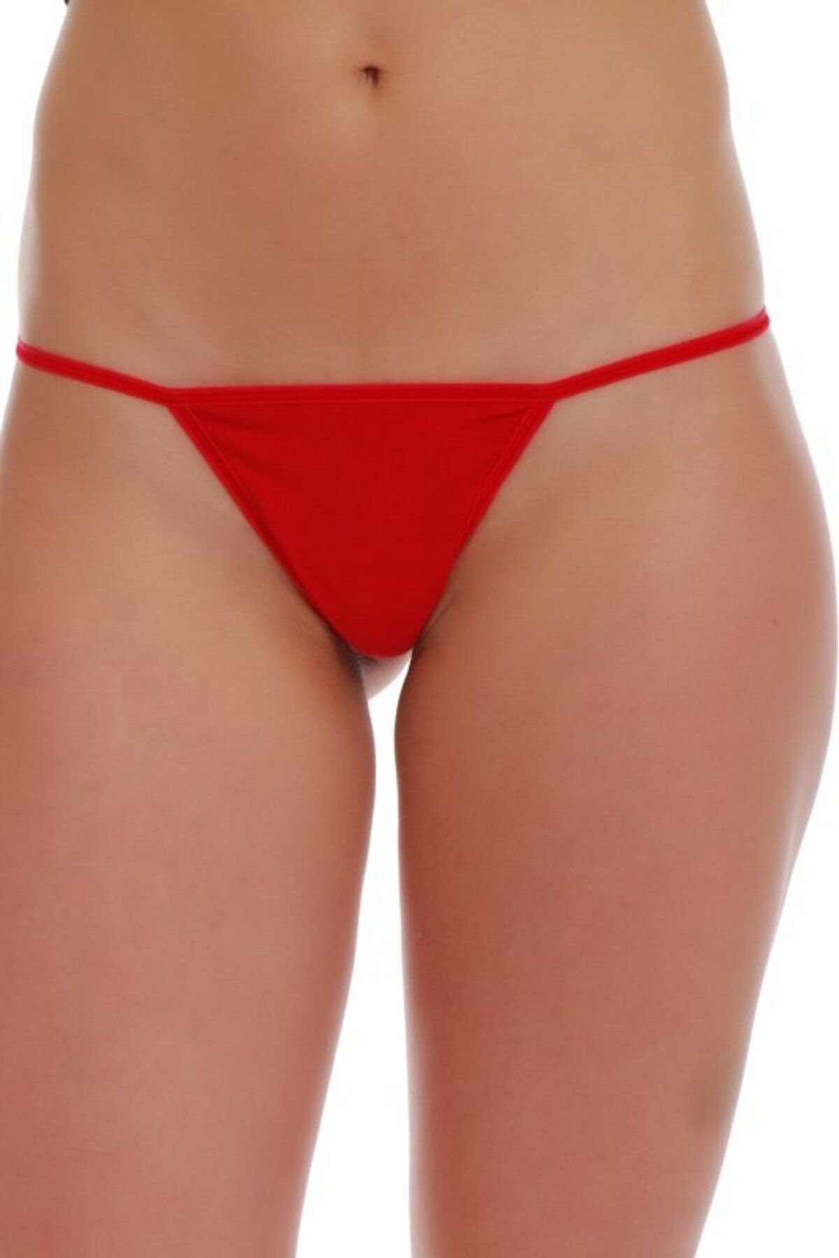 FantaziAtölyesi Kırmızı İpli Tanga TM1140