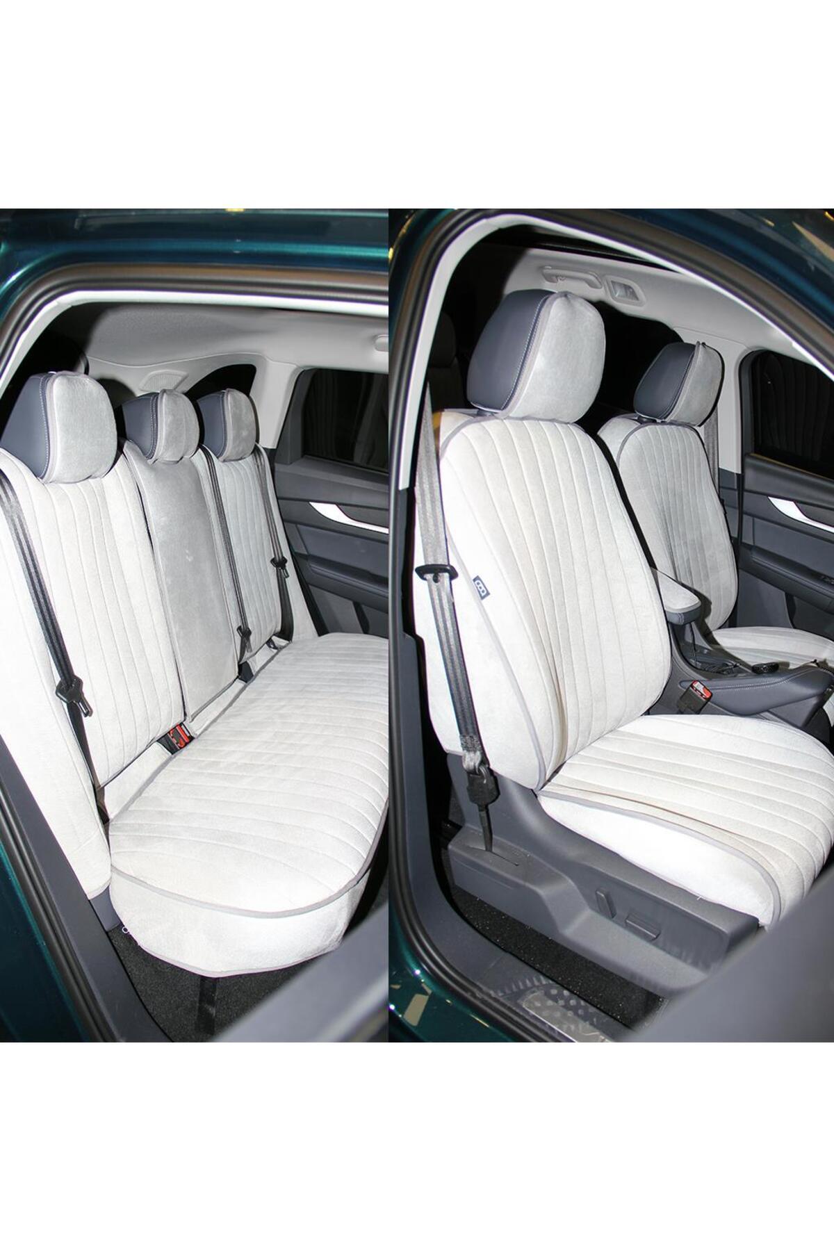 Bod Togg T10X Oto Koltuk Koruyucu Kılıf 2023-Sonrası Karina Serisi Gri fotoğrafı 5 (önizleme)