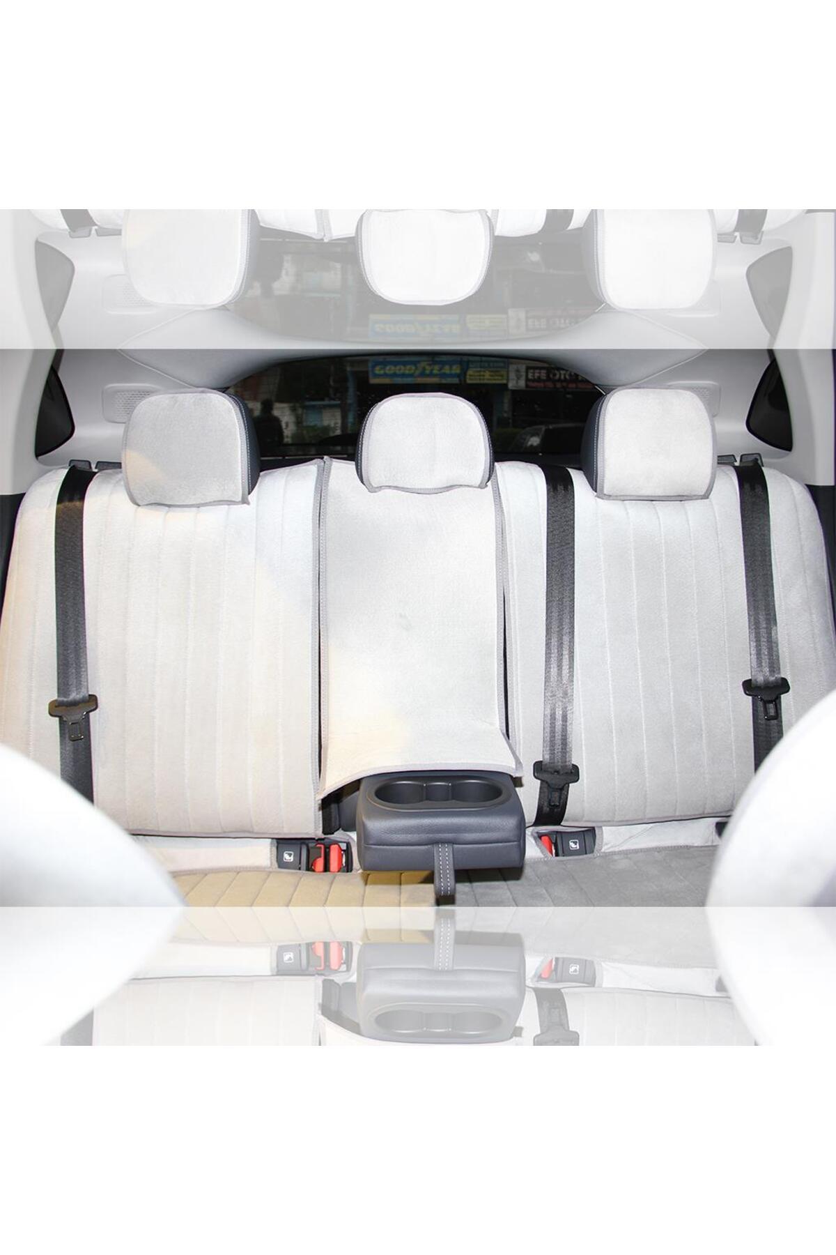 Bod Togg T10X Oto Koltuk Koruyucu Kılıf 2023-Sonrası Karina Serisi Gri fotoğrafı 3 (önizleme)