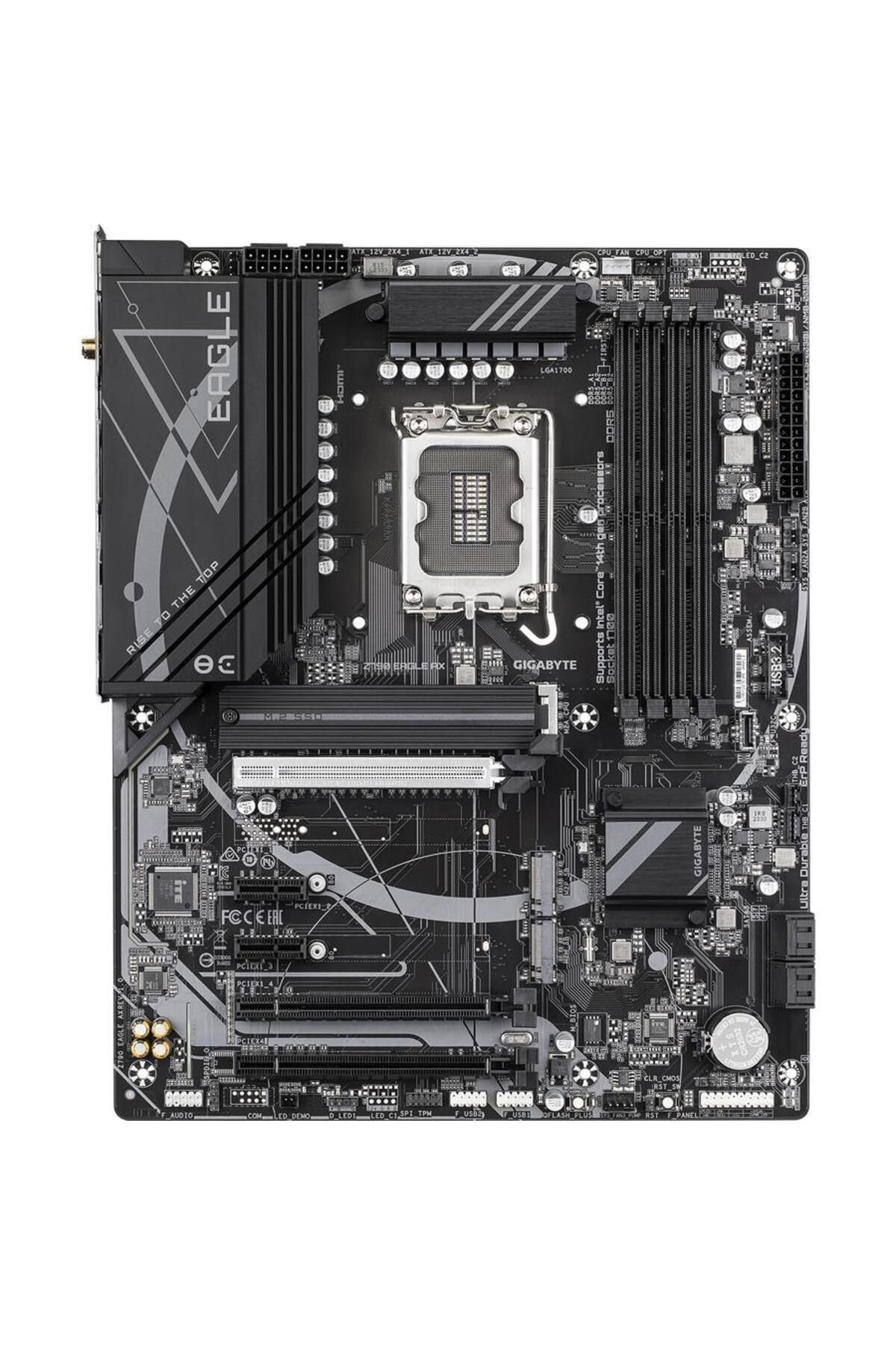 Gigabyte-Placa de baza GIGABYTE Z790 EAGLE AX, DDR5, ATX, LGA1700, Wireless, Bluetooth 1