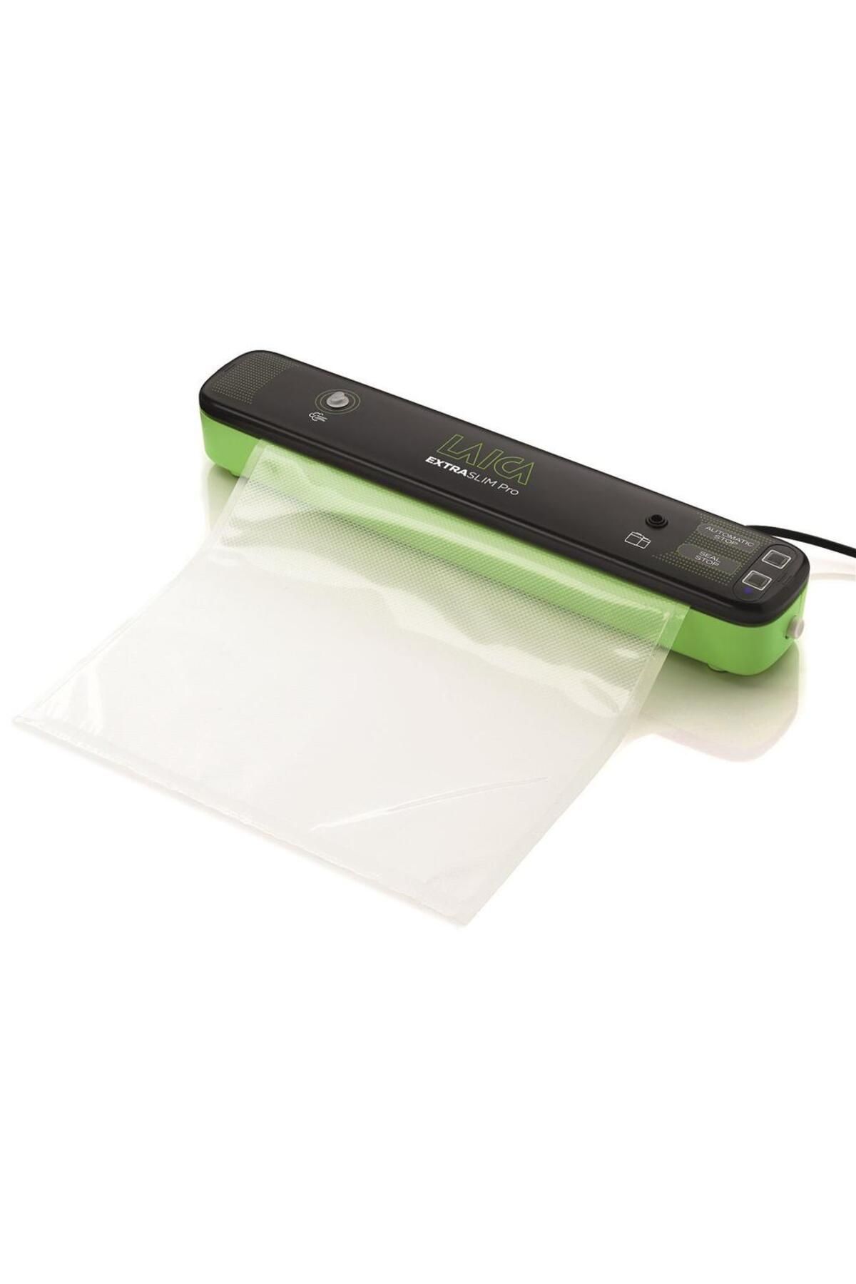 LAICA Aparat De Ambalare In Vid Laica Extra Slim Pro (negru/verde) - One Size