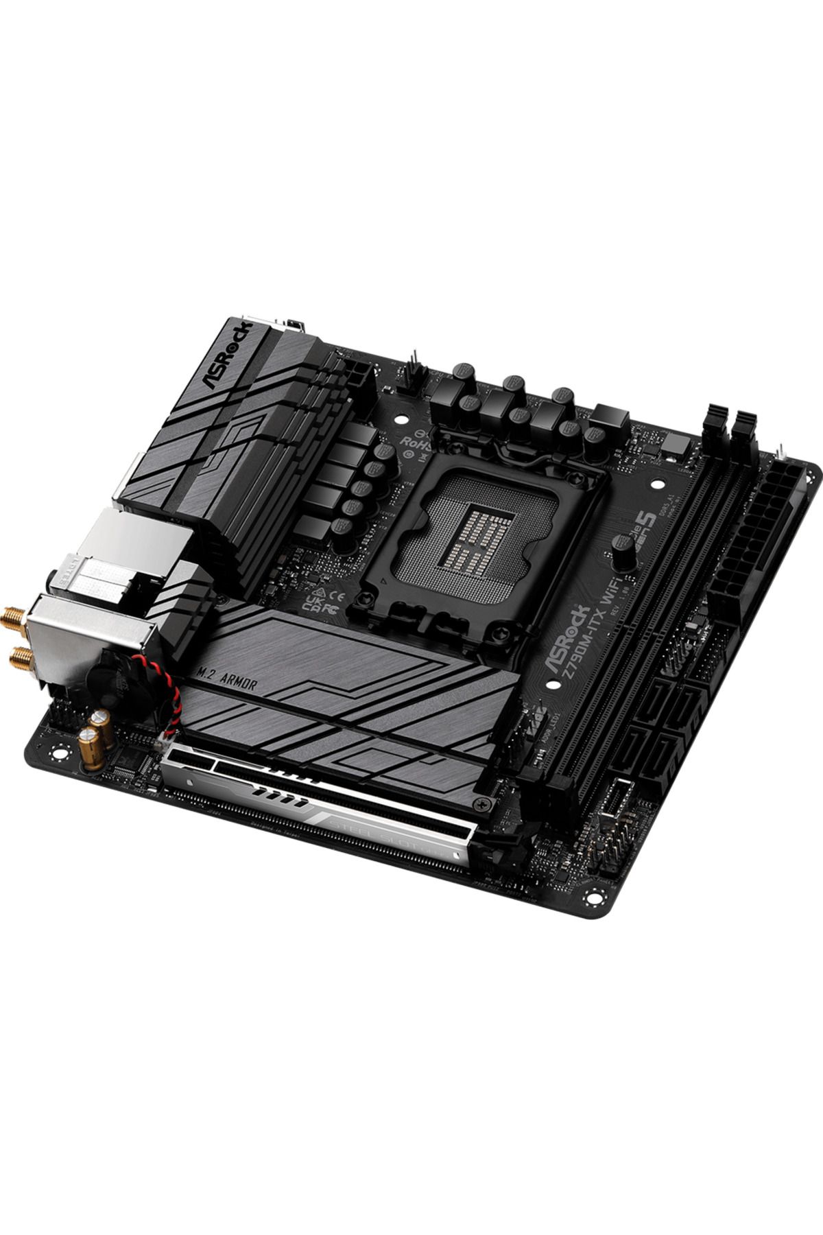 ASROCK-Motherboard ASRock Z790M-ITX WiFi, DDR5, Intel Z790, LGA 1700, Mini-ITX 3