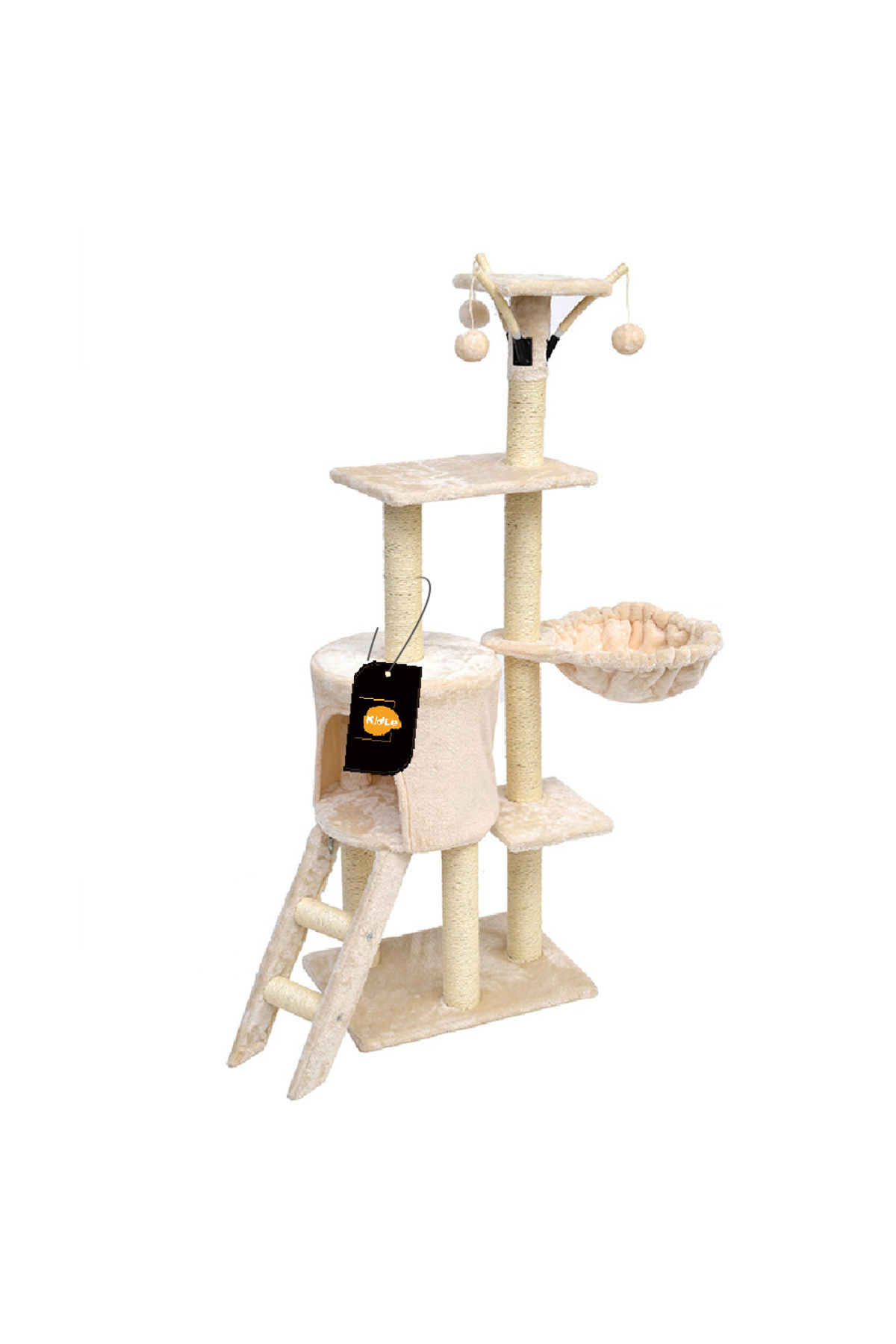 KidLe-Cat Tower Cat Tree Cat Climbing Frame Cat Nest 1