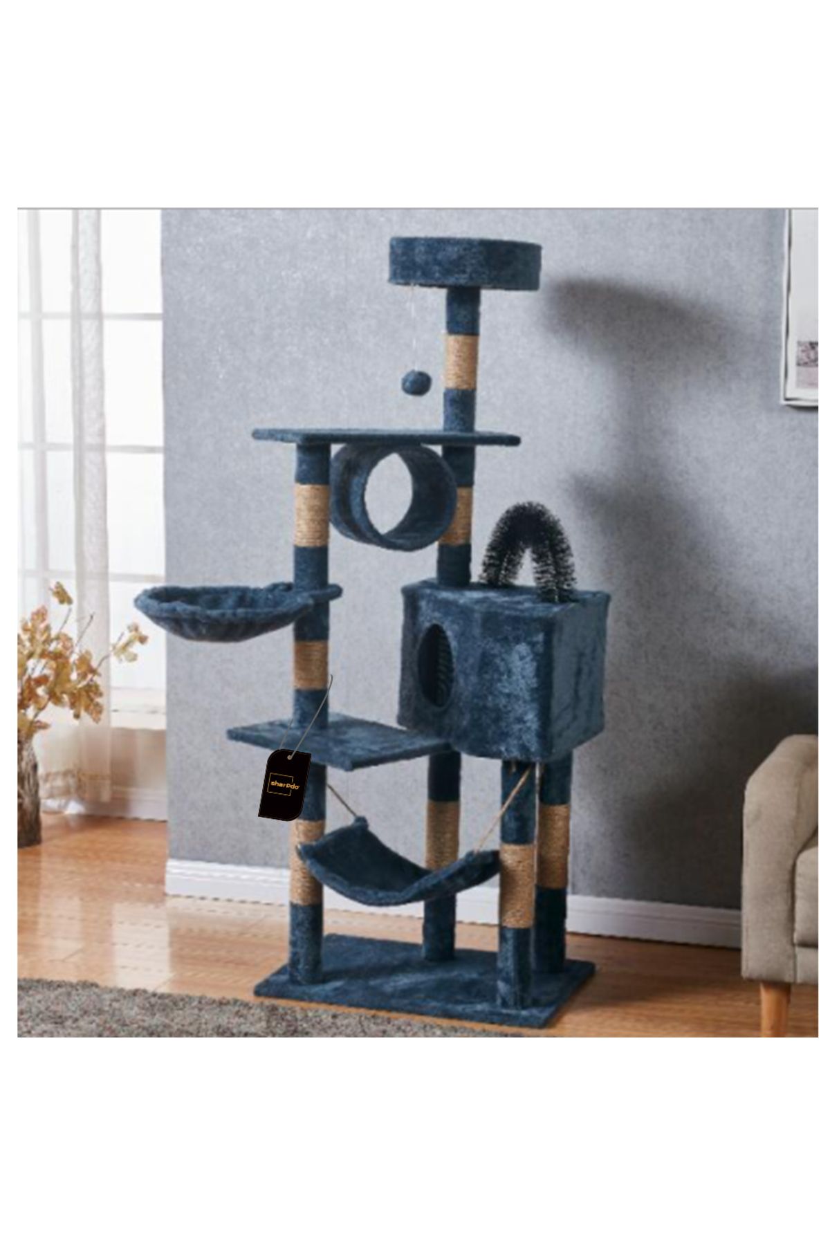 KidLe-Cat Tree Cat Jumping Platform Cat Climbing Frame Cat Tower 3