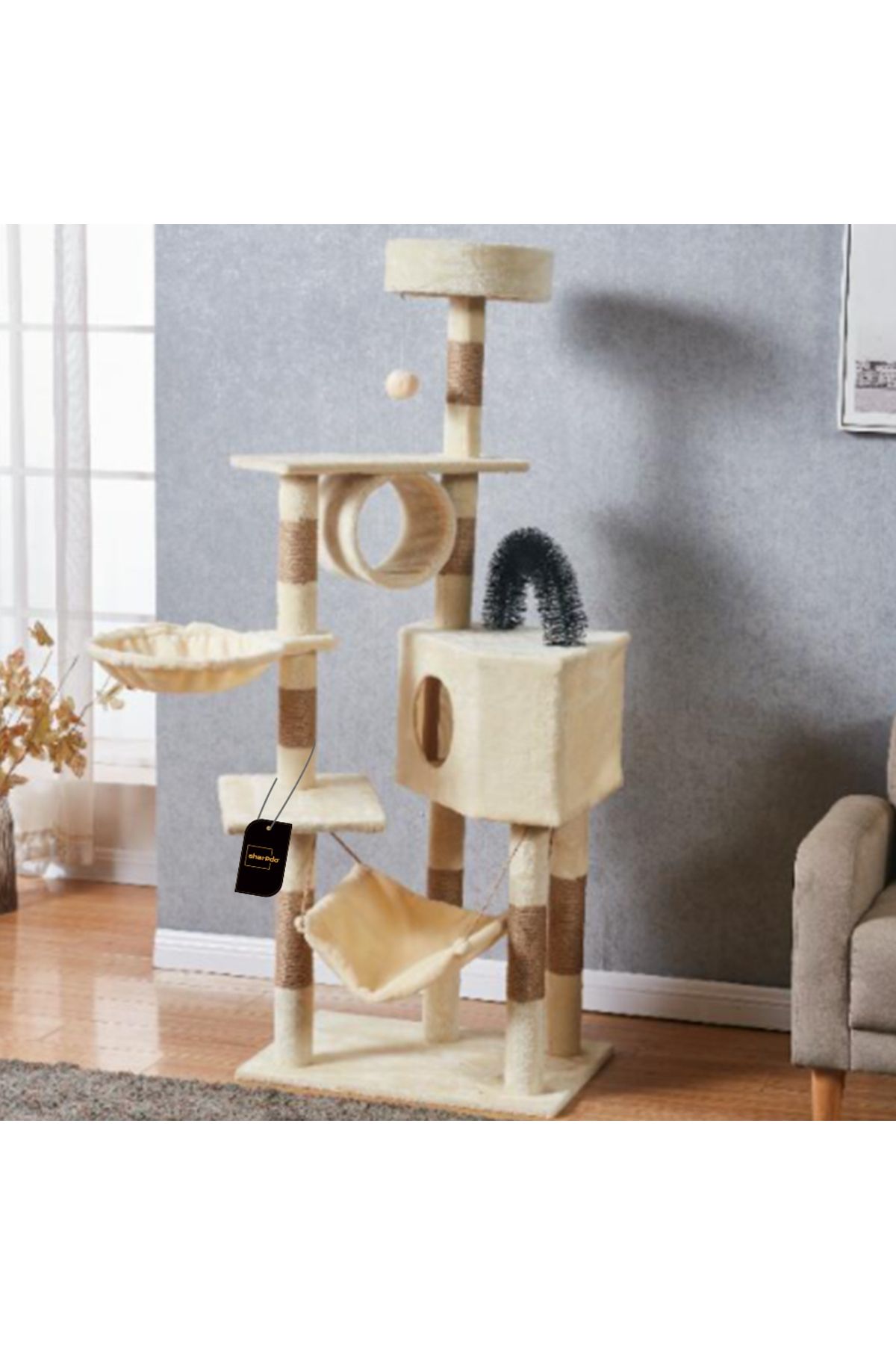 KidLe-Cat Tree Cat Tower Cat Climbing Frame Cat Jumping Platform 3