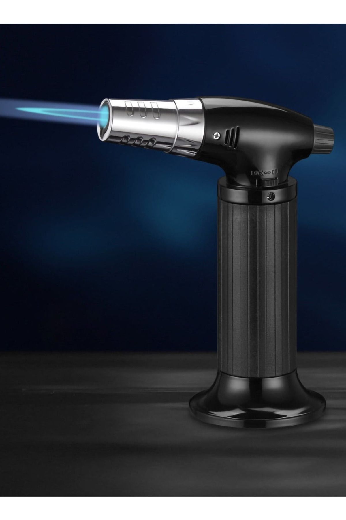 Denx-Kitchen Lighter , Torch Cooking Torch Crème Brule Torch, Refillable Adjustable Flame Lighter Dx2583 3