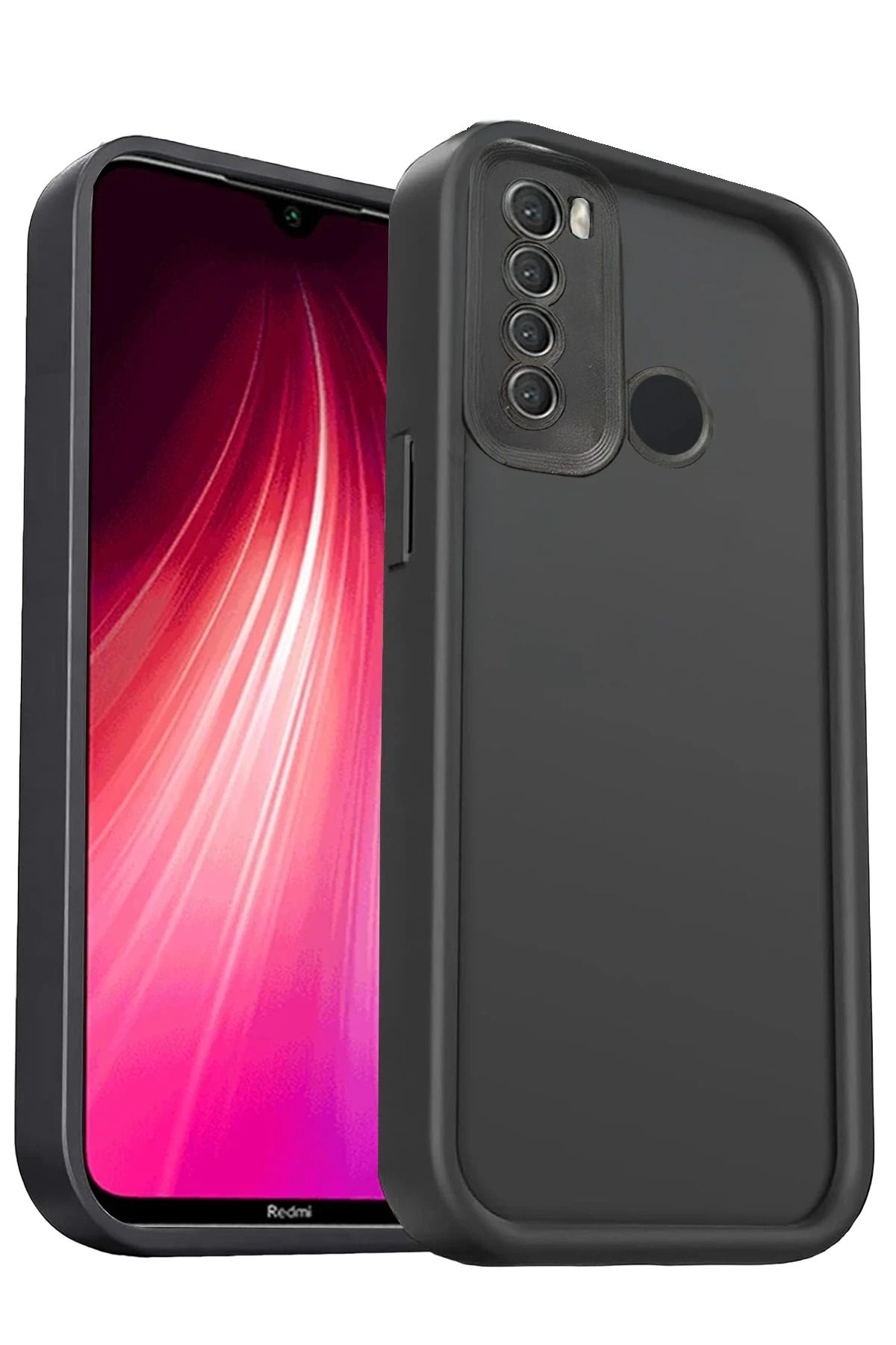 NewFace Xiaomi Redmi Note 8 Kılıf Viera Silikon - Siyah JOJUA