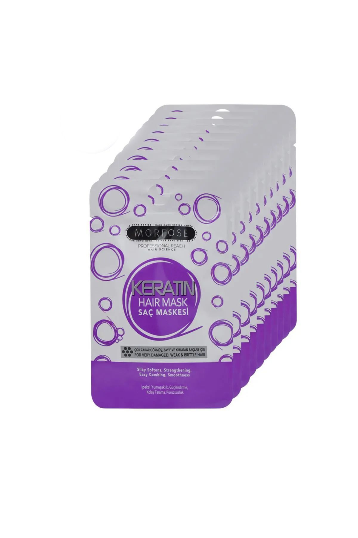 Angoravi Keratin Saç Maskesi 25 ML (24 ADET) - Yıpranmış Saçlar İçin - mrfs