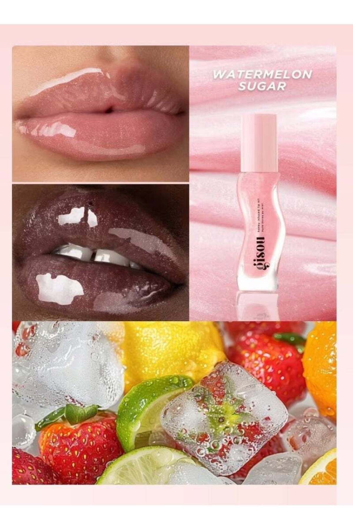 gisou-Gizo Lip Oil Enriched with Honey - Sugar Melon Flavor (8 ml) 3