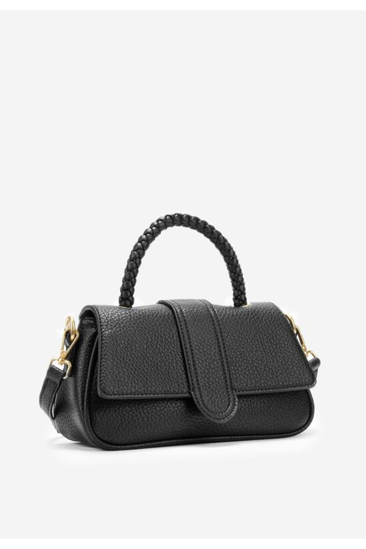 B T Shoes-Geanta de mana Selka neagra 3