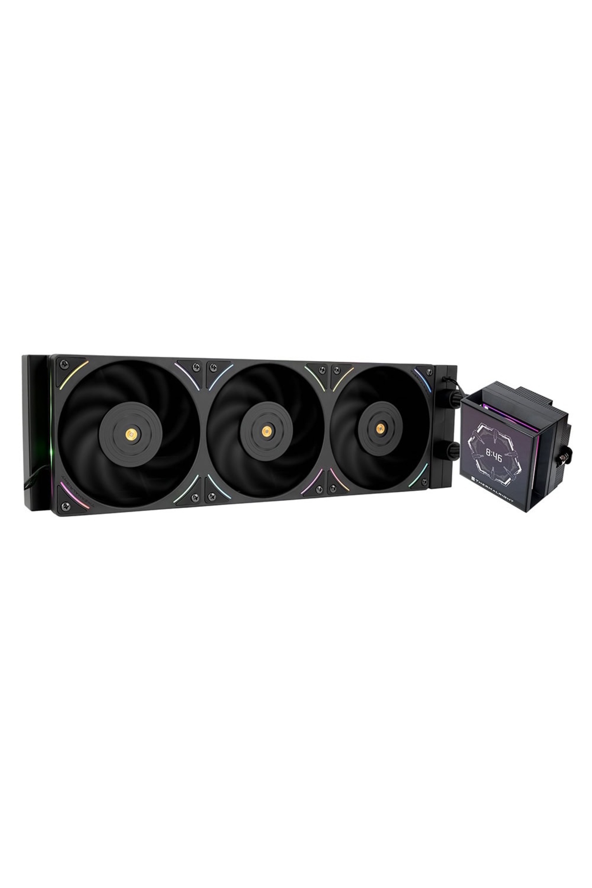 ThermalRight Hyper Vision 360 UB ARGB Black 360mm Intel-AMD Uyumlu İşlemci Sıvı Soğutucu