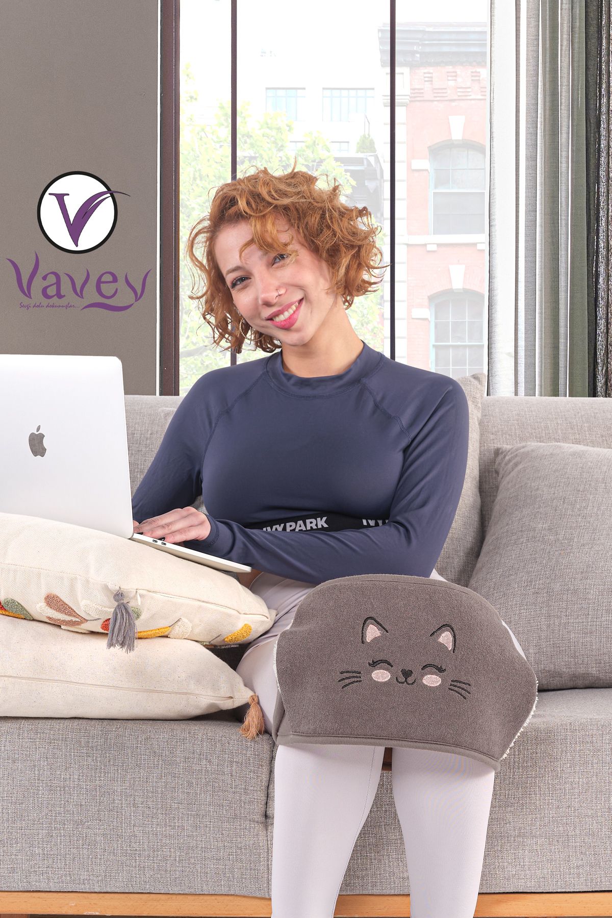 VAVEY Yeni Nesil Sıcak Soğuk Termojel Hediyeli Regl Kemeri Kedicik Model