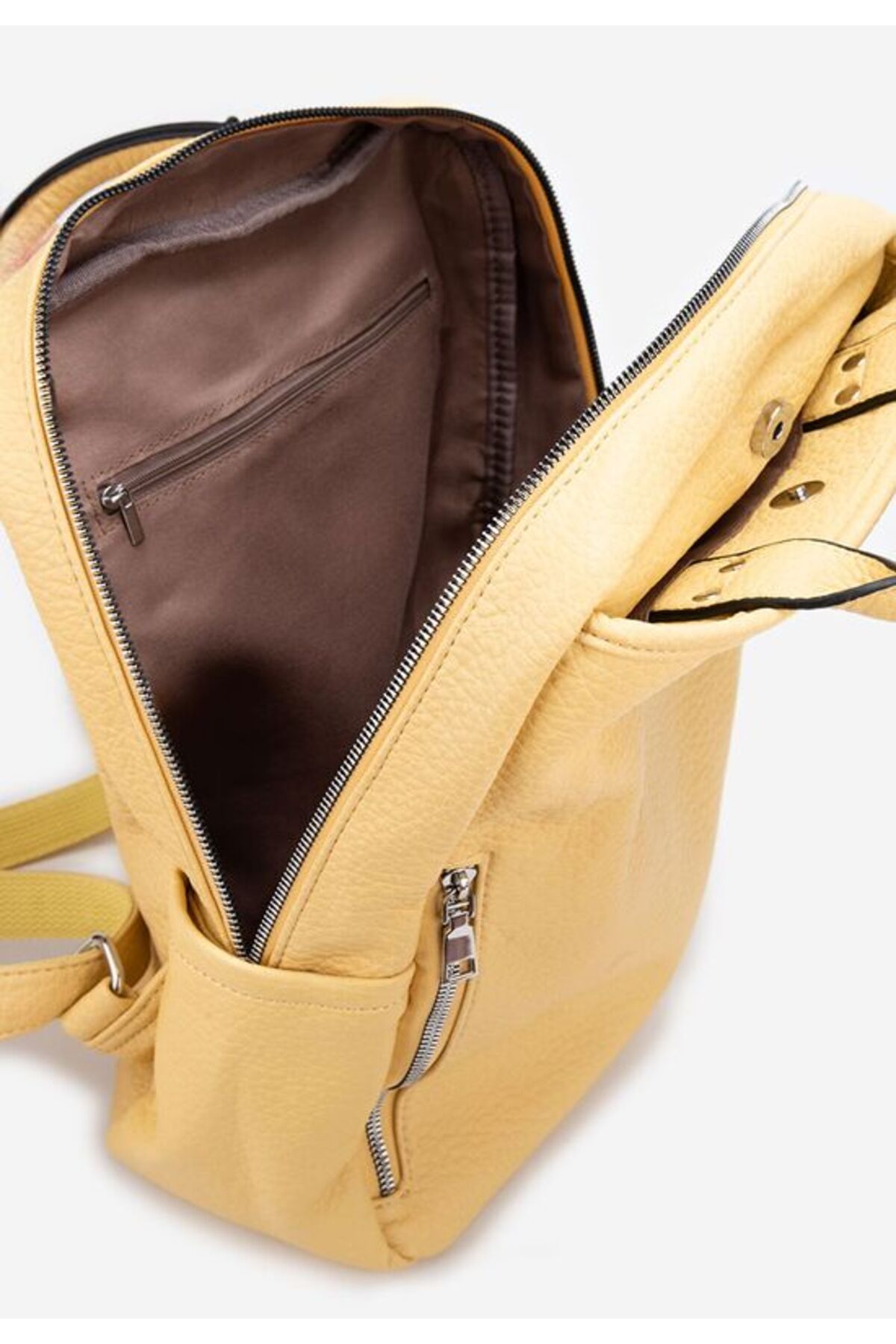 B T Shoes-Britella women's backpack yellow 4