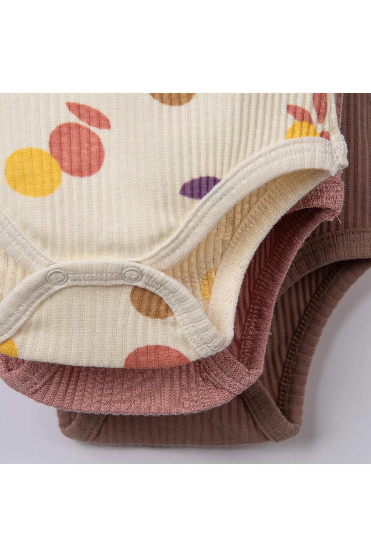 Lolons Benek Temalı Kız Bebek Üçlü Patikli Tek Alt fotoğrafı 6 (önizleme)