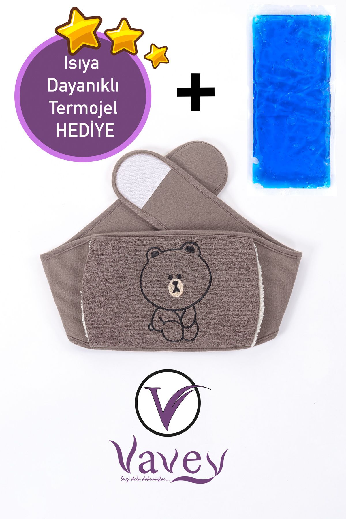 VAVEY-New Generation Thermogel Hediyeli Reg Clothes Belt and Teddy Bear Model 6