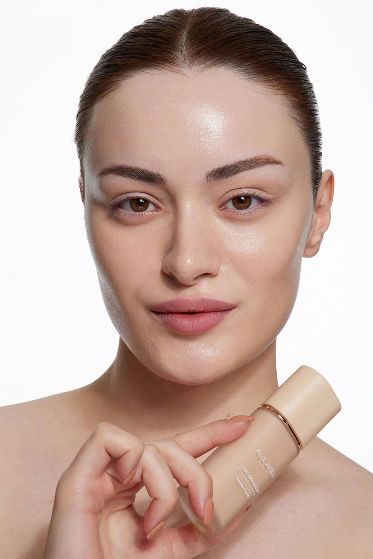 Alix Avien-Anti-Wrinkle Spf30 Foundation Parrukçu, Care Enhancer 807 Apricot 4