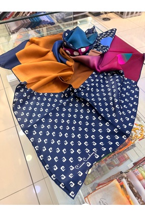 Pierre Cardin LOGOLU SURA İPEK EŞARP