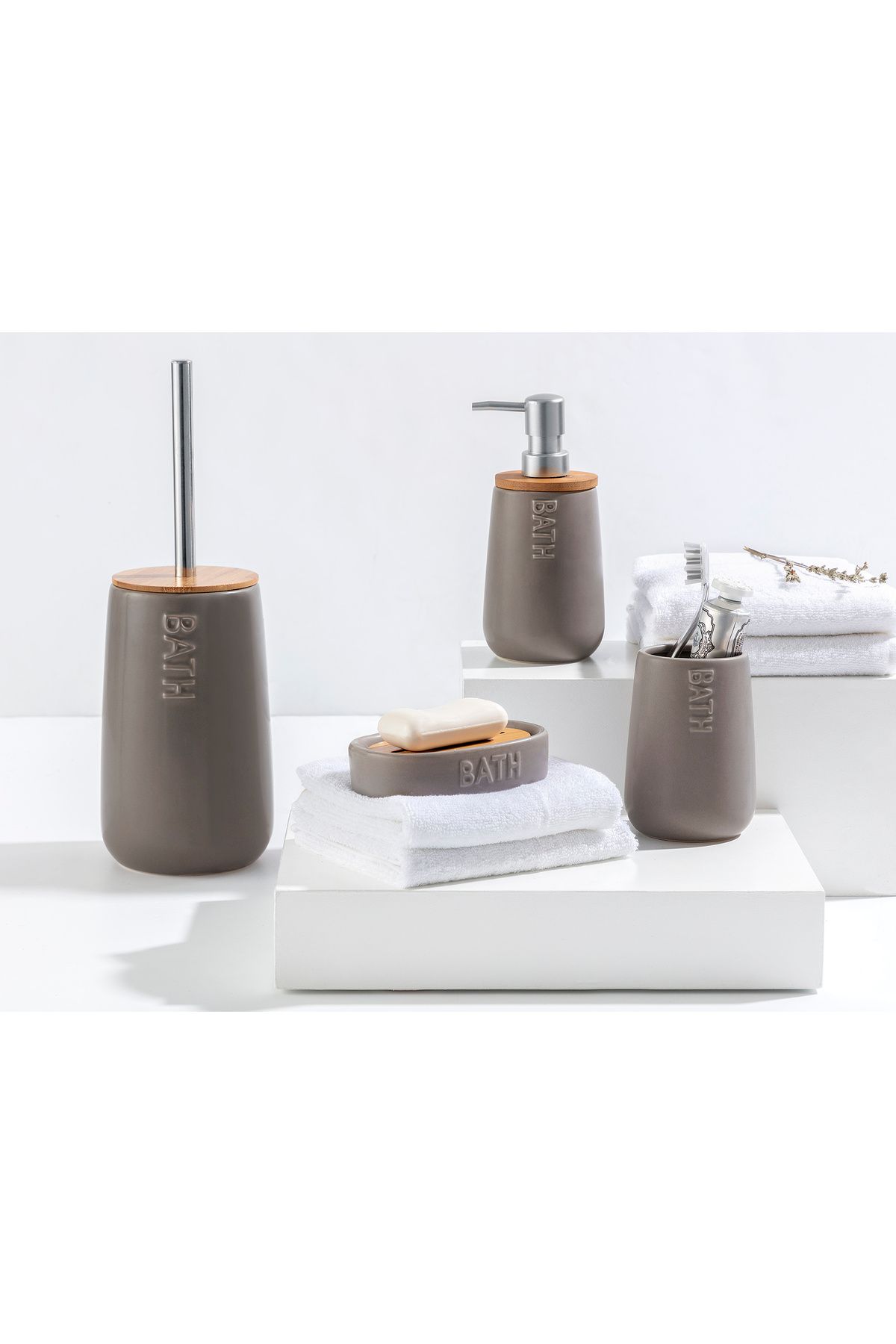 Madame Coco Cera 4-teiliges Badezimmerset - One Size
