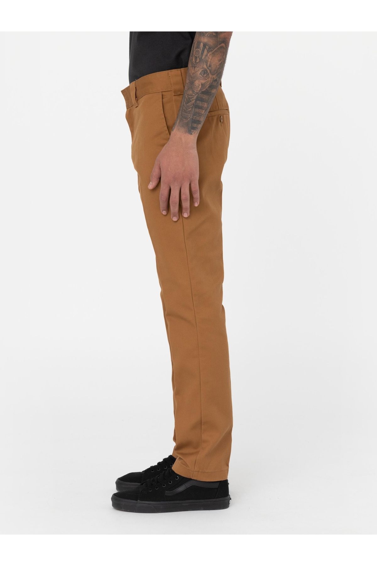 Dickies-Brown slim fit Dickies 872 Work Pant Rec Brown Duck 3