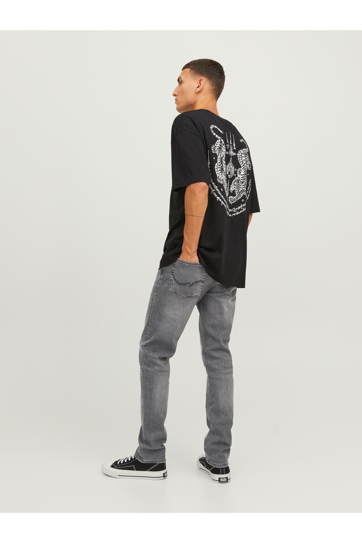 شلوار جین مردانه راسته فاق نرمال | جک اند جونز Jack & Jones 12243599 - تصویر 4