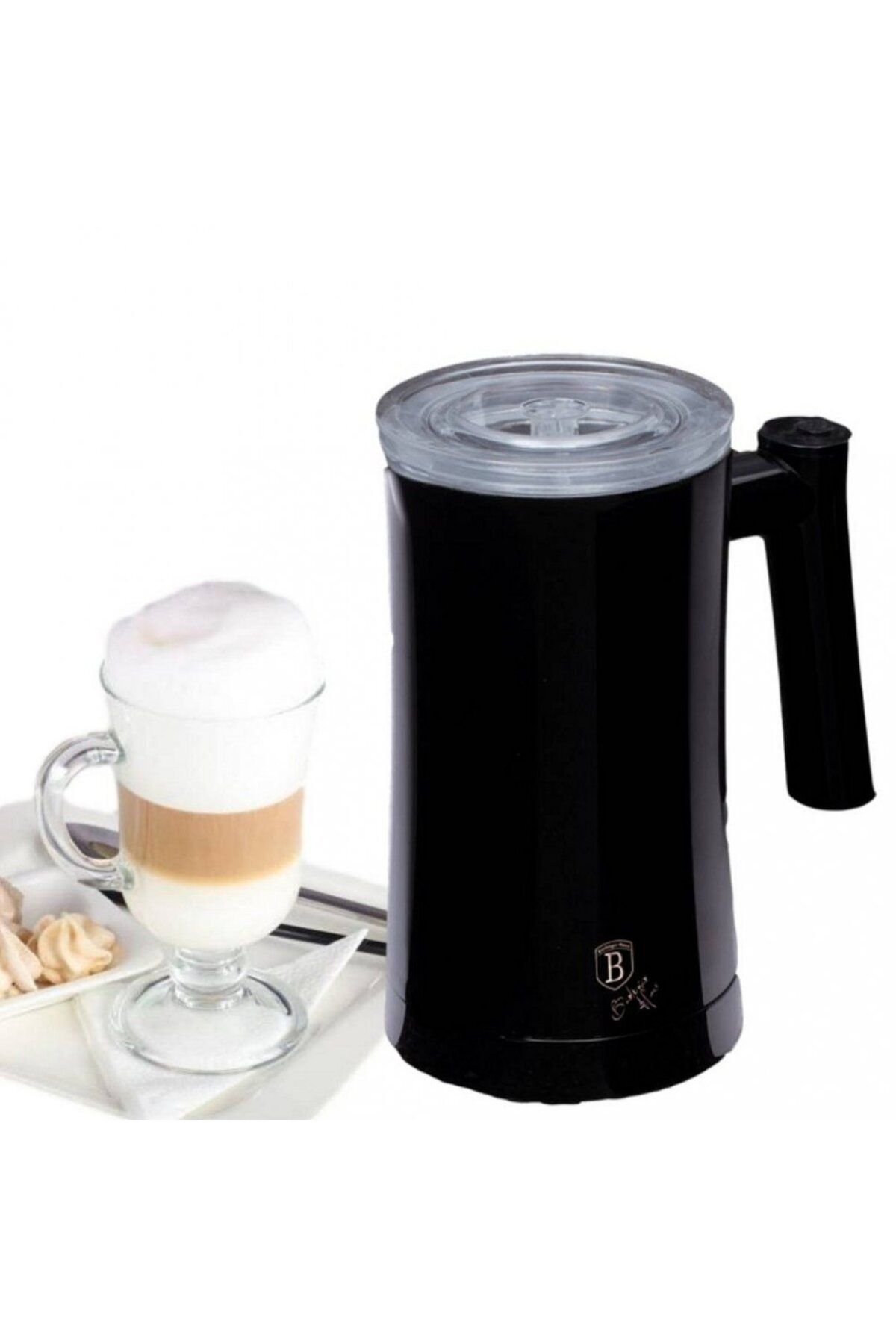 Berlinger Haus Spumator De Lapte Electric Black Rose Collection - One Size