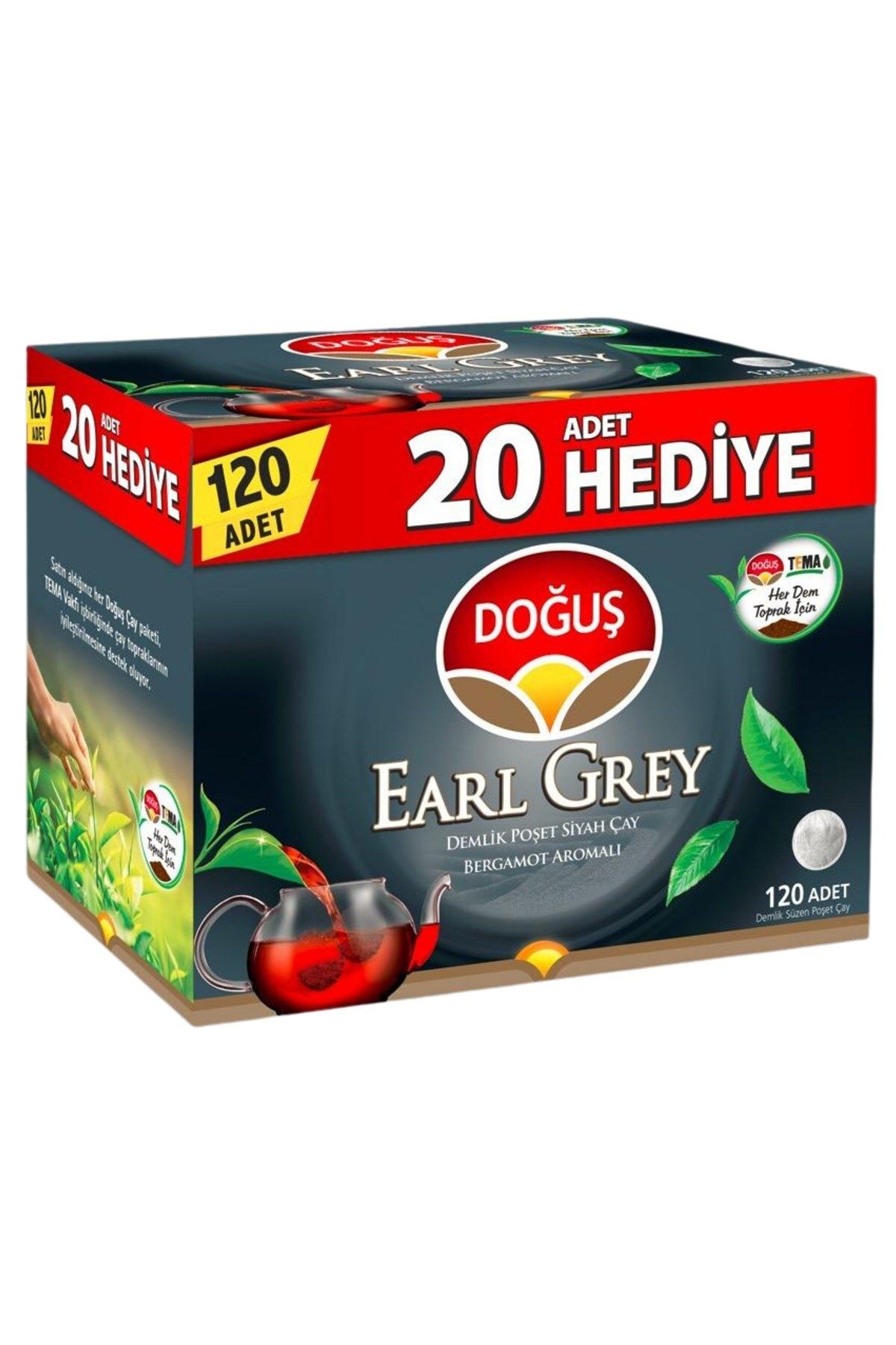 Doğuş Doğuş Earl Grey Demlik Çay 120li