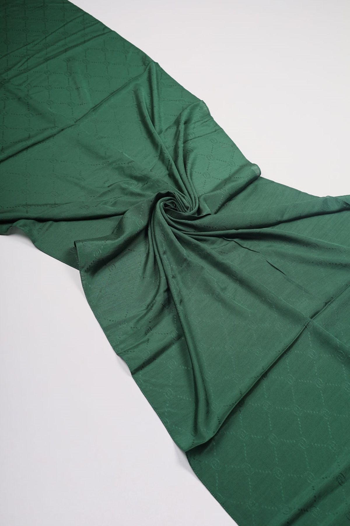 PİRAMİT-Pyramid Monogram Flush Shawl - Pattern-06 - Color-04 1