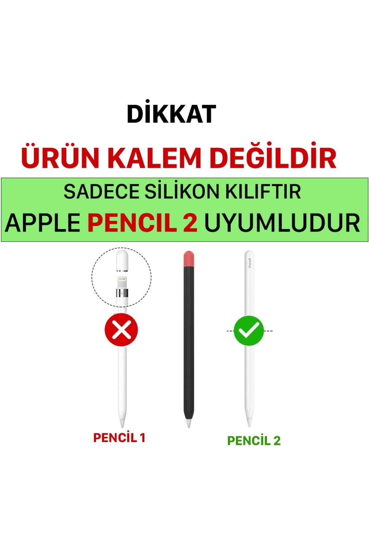 NovStrap-حافظة متوافقة مع Apple Pencil الجيل الثاني، حافظة حماية من السيليكون لقلم Apple Pencil 2 3