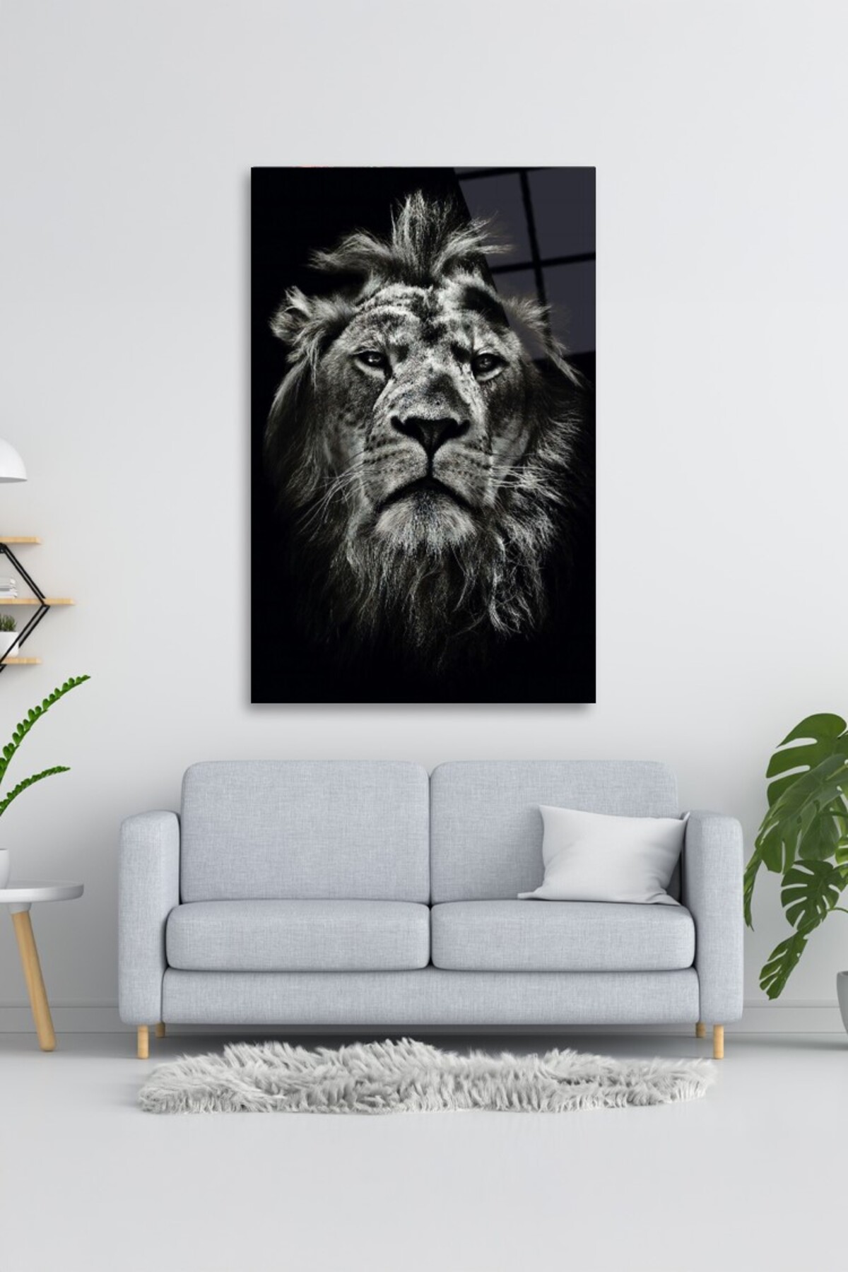 Aslan Cam Tablo görsel 2