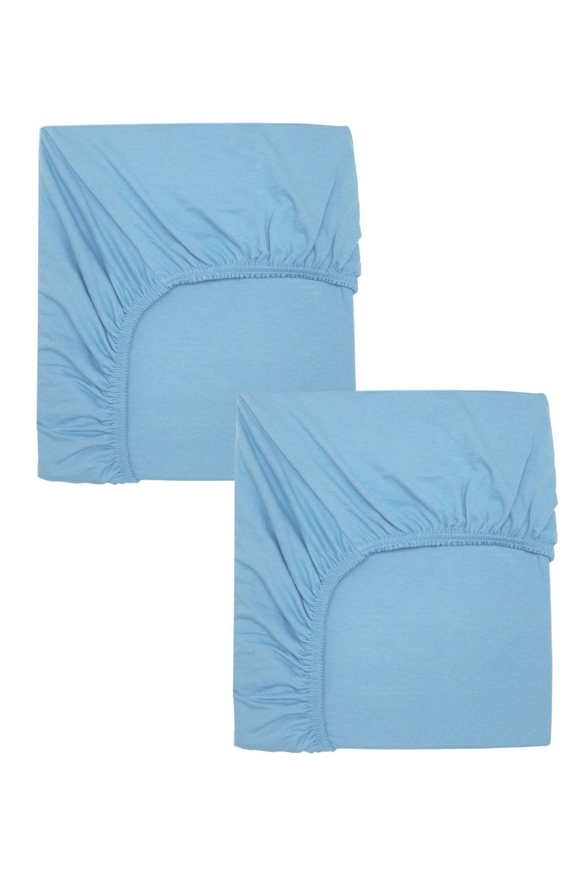EFFE 2 Adet 70 X 120 X 20 Cm Lastikli Penye Kumaş Bebek Çarşafı