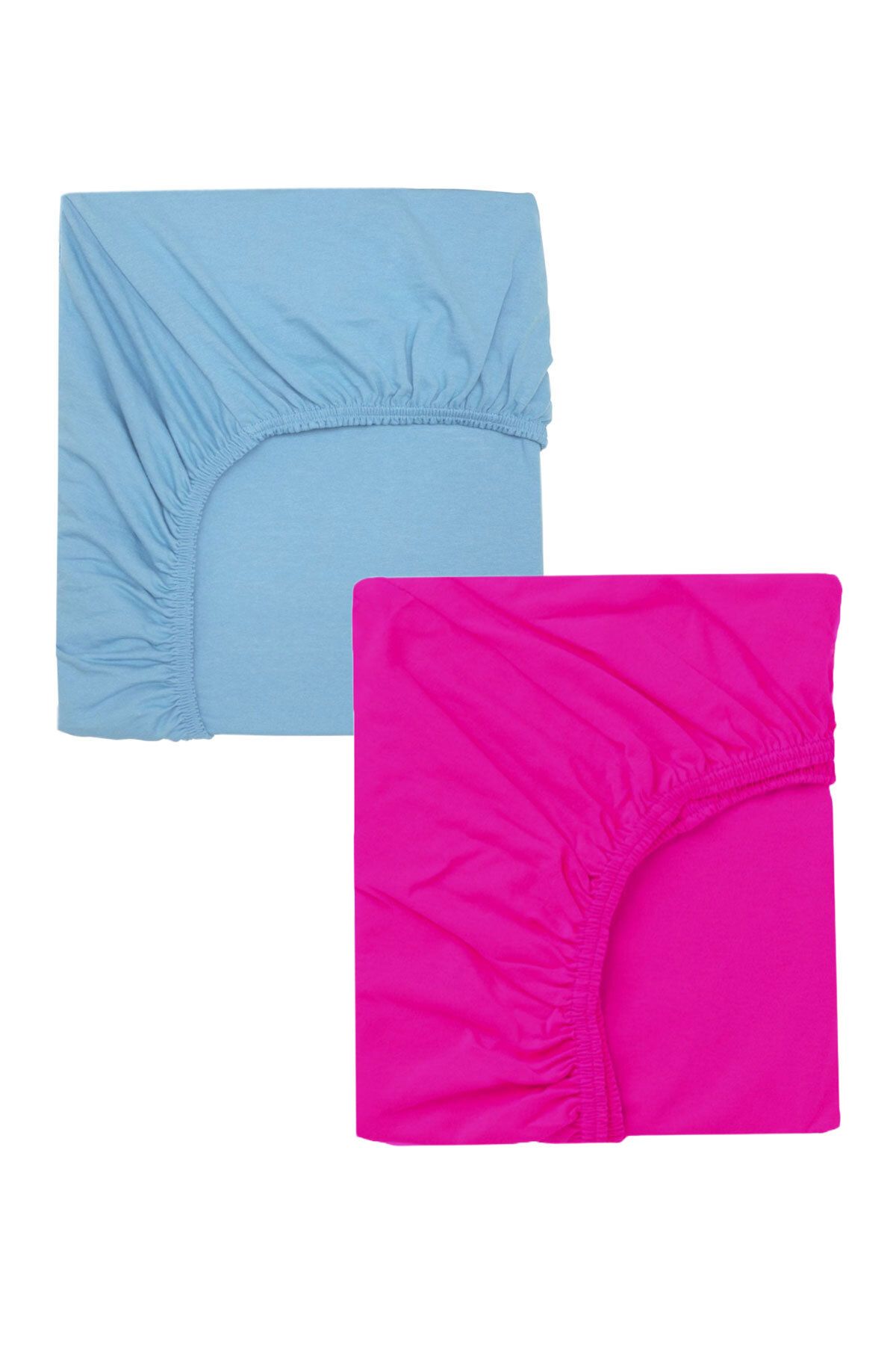 EFFE 2 Adet 70 X 120 X 20 Cm Lastikli Penye Kumaş Bebek Çarşafı