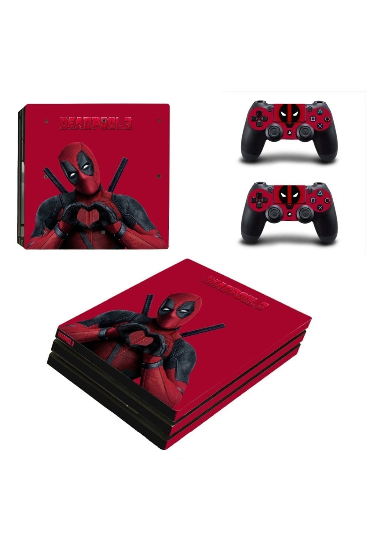 cosy home gift Deadpool2 Playstation 4 Pro Uyumlu Full Sticker Kaplama